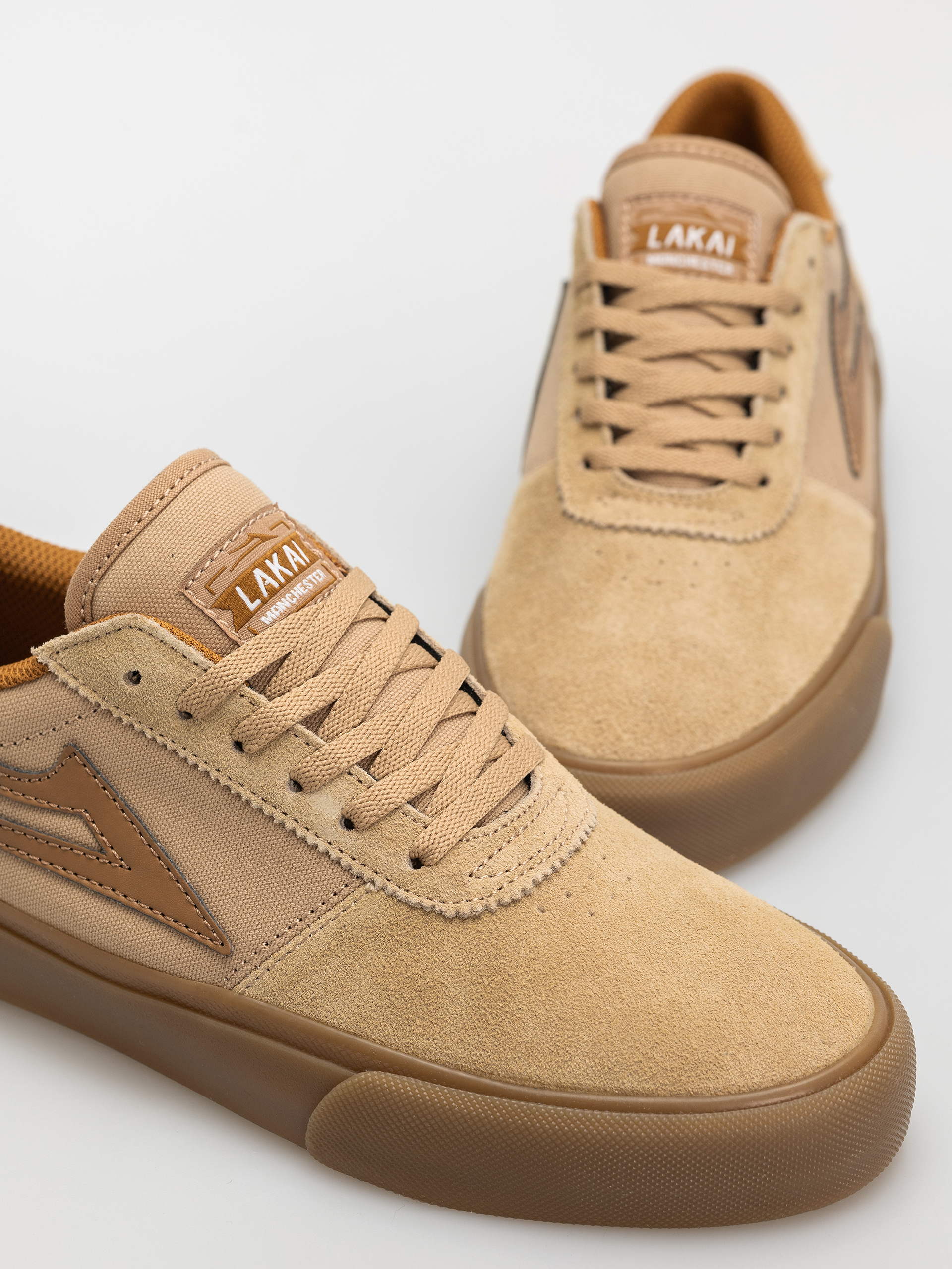 Pantofi Lakai Manchester (tan/gum/suede)
