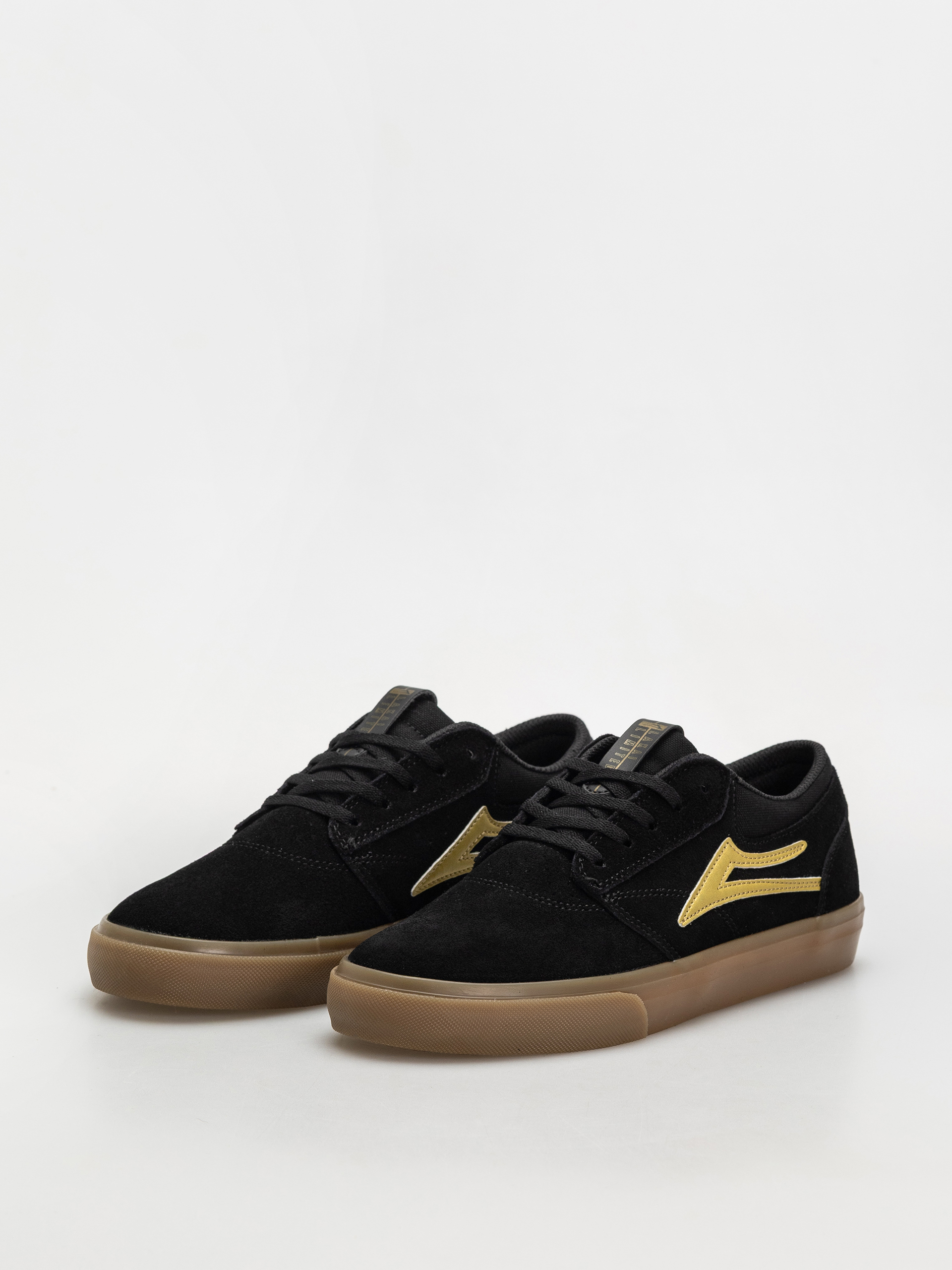Pantofi Lakai Griffin (black/gold/suede)