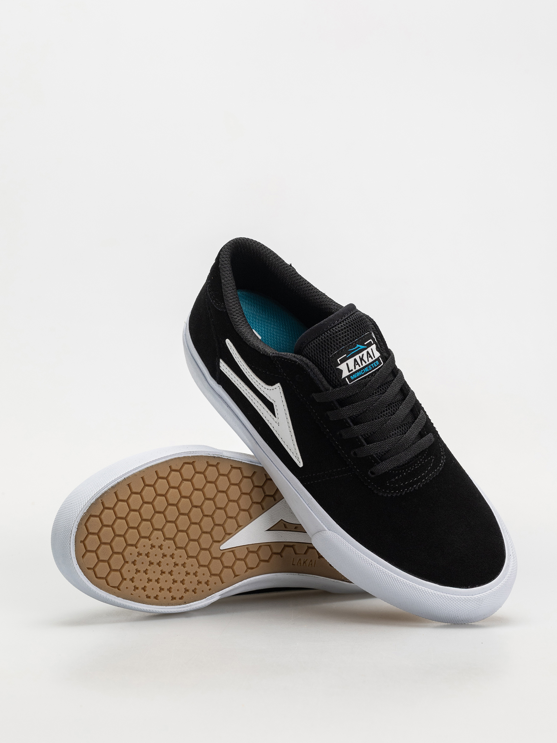 Pantofi Lakai Manchester (black/suede)