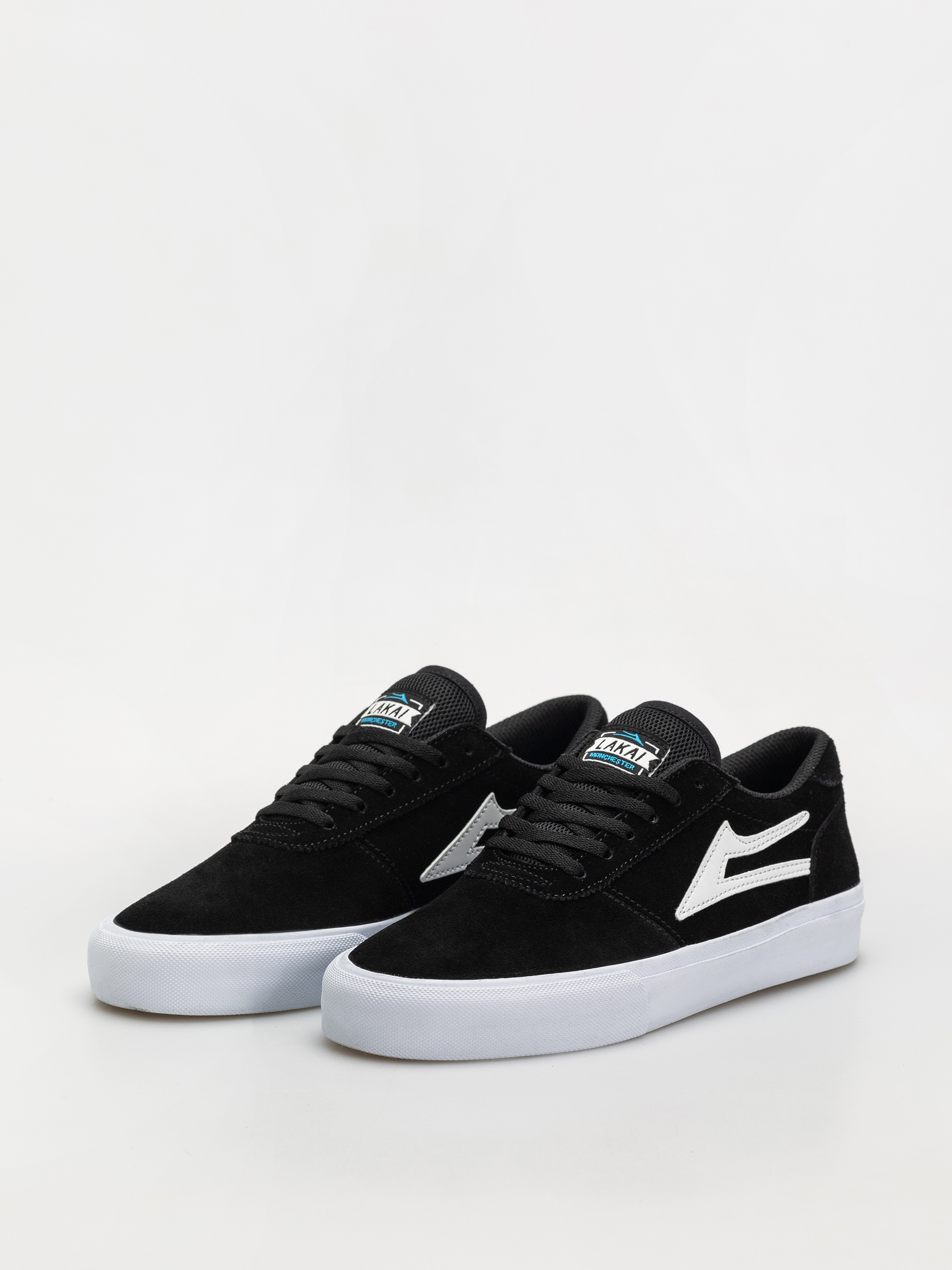 Pantofi Lakai Manchester (black/suede)