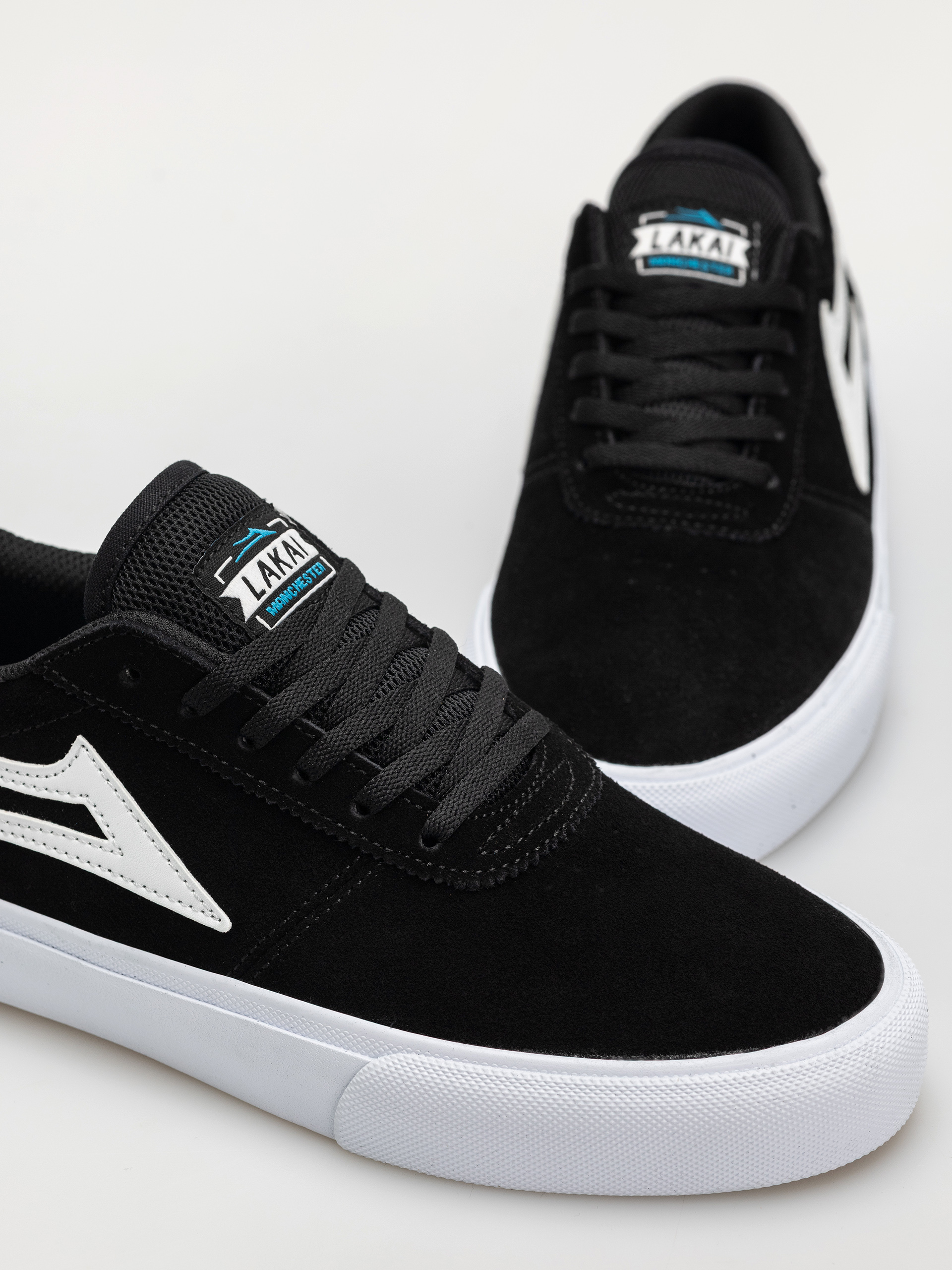 Pantofi Lakai Manchester (black/suede)