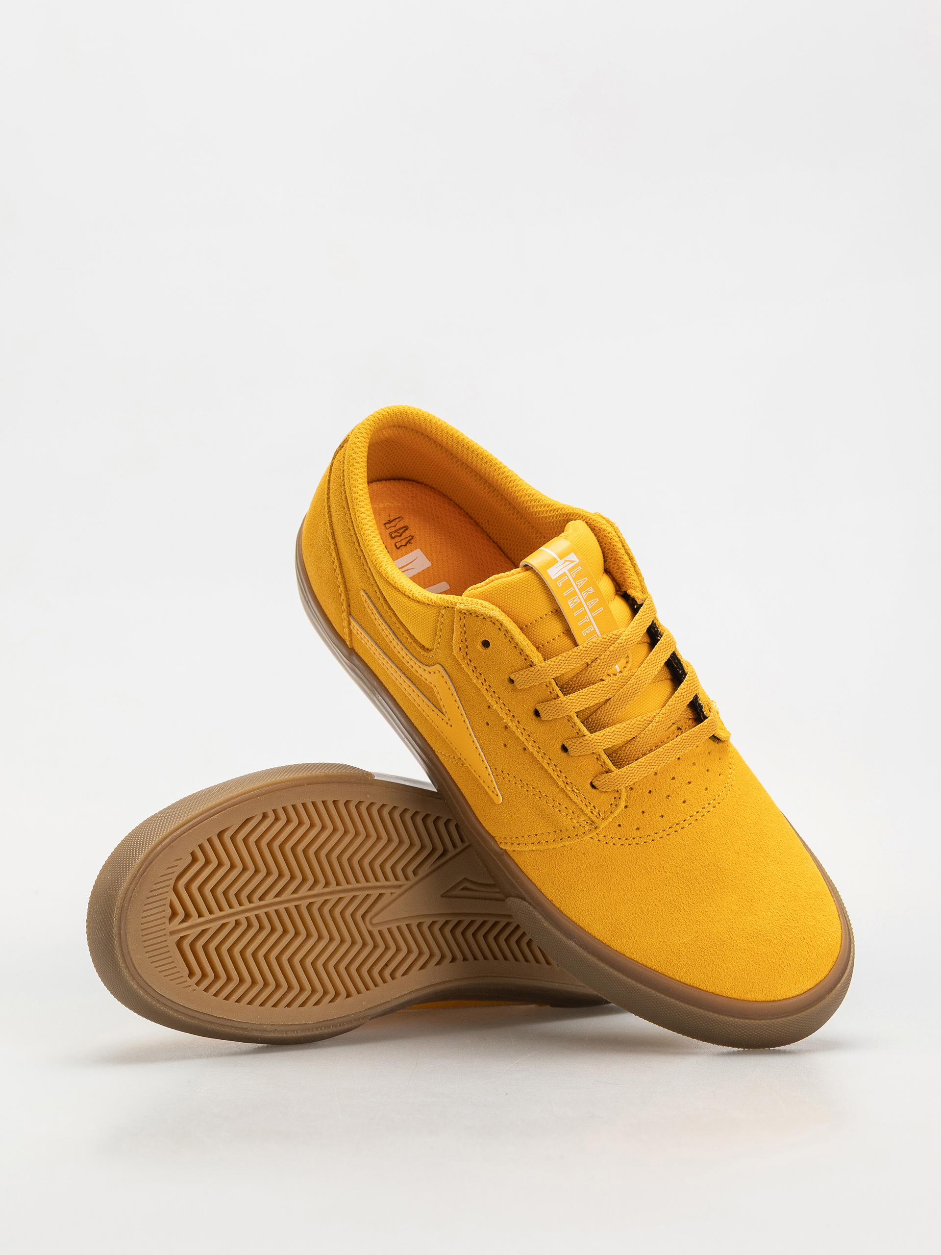 Pantofi Lakai Griffin (yellow/gum/suede)