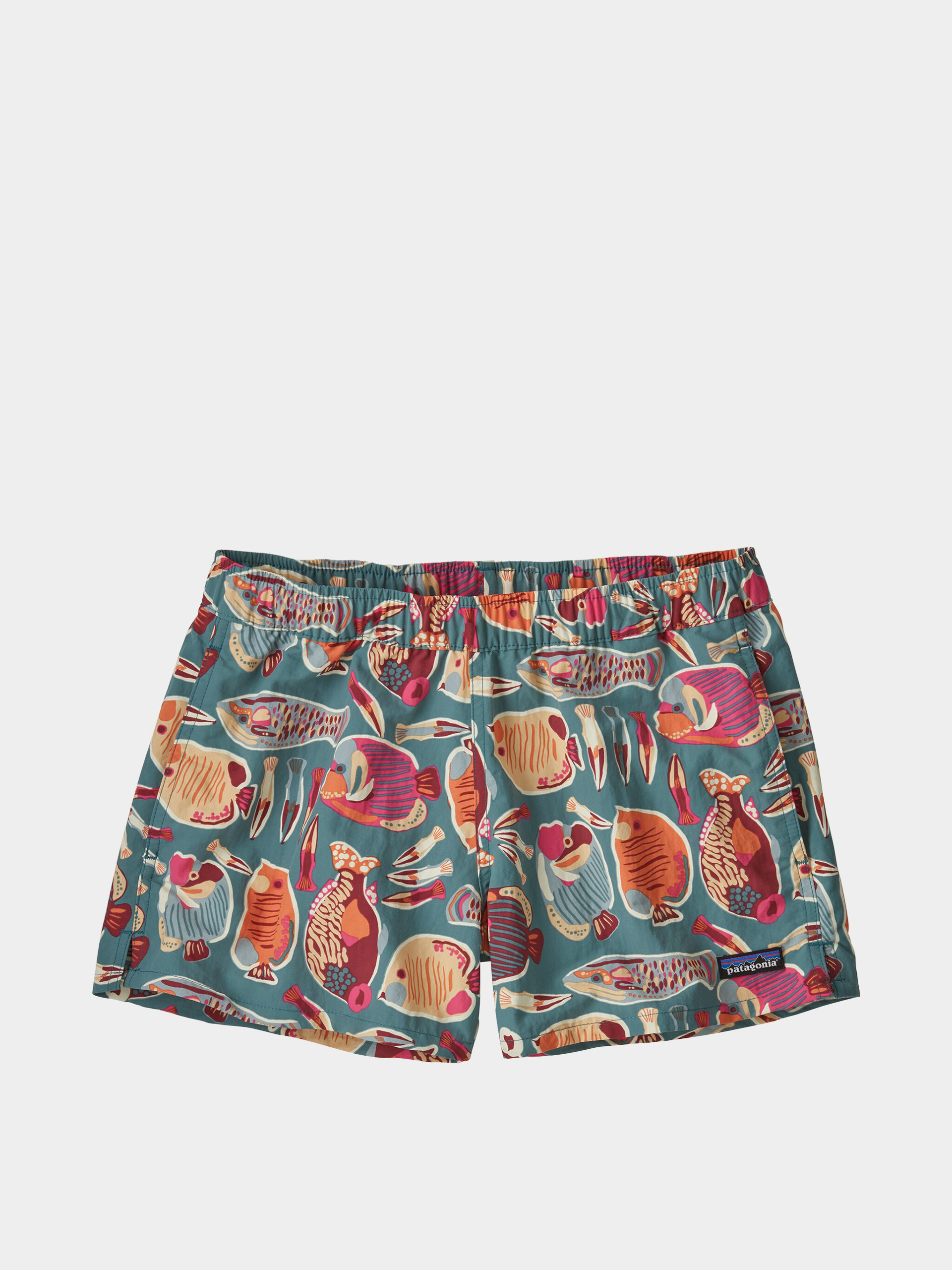 Pantaloni scurți Patagonia Barely Baggies 2 1/2 in Wmn (wrasse/wetland blue)