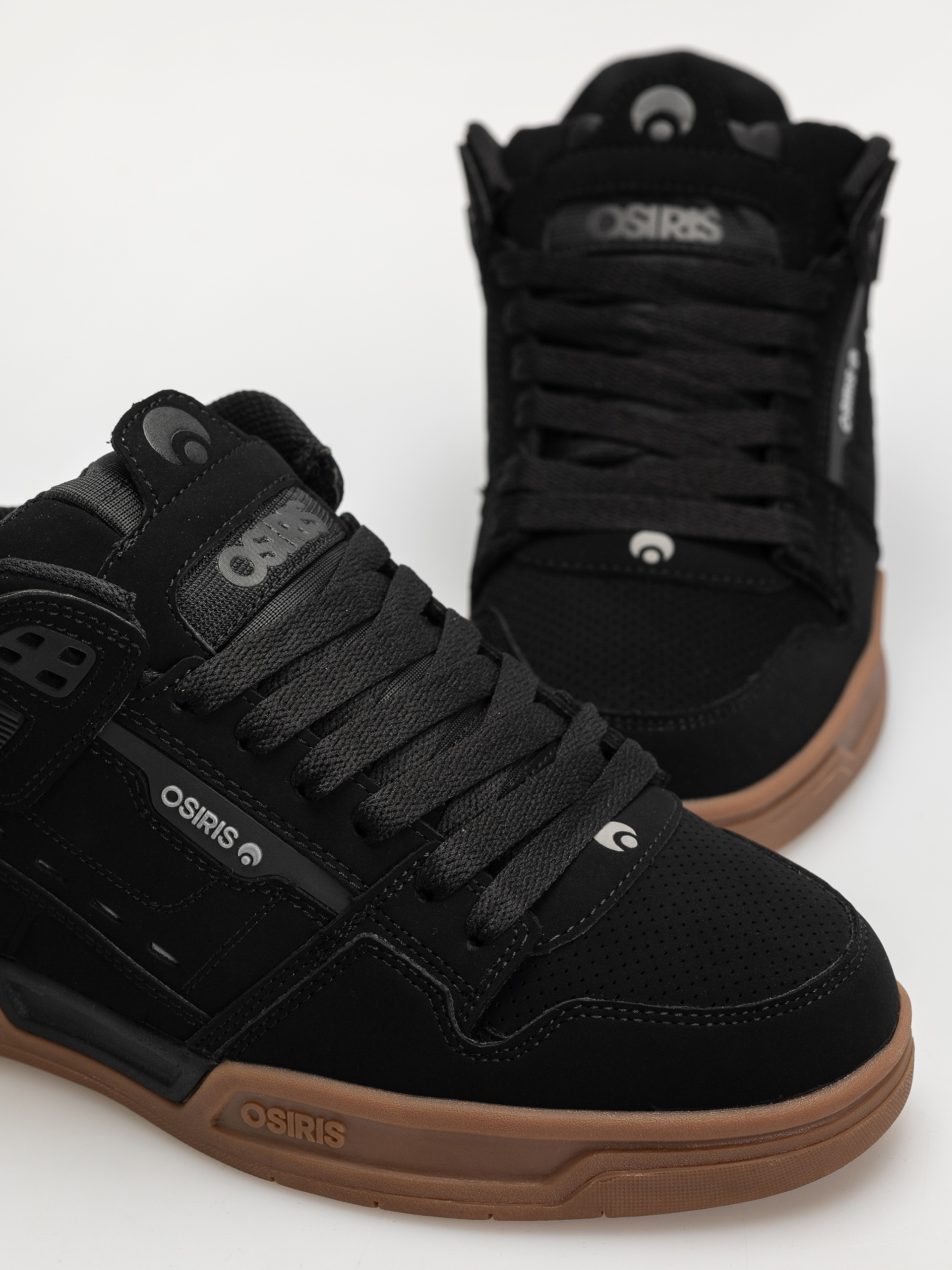 Pantofi Osiris Peril (black/black/gum)