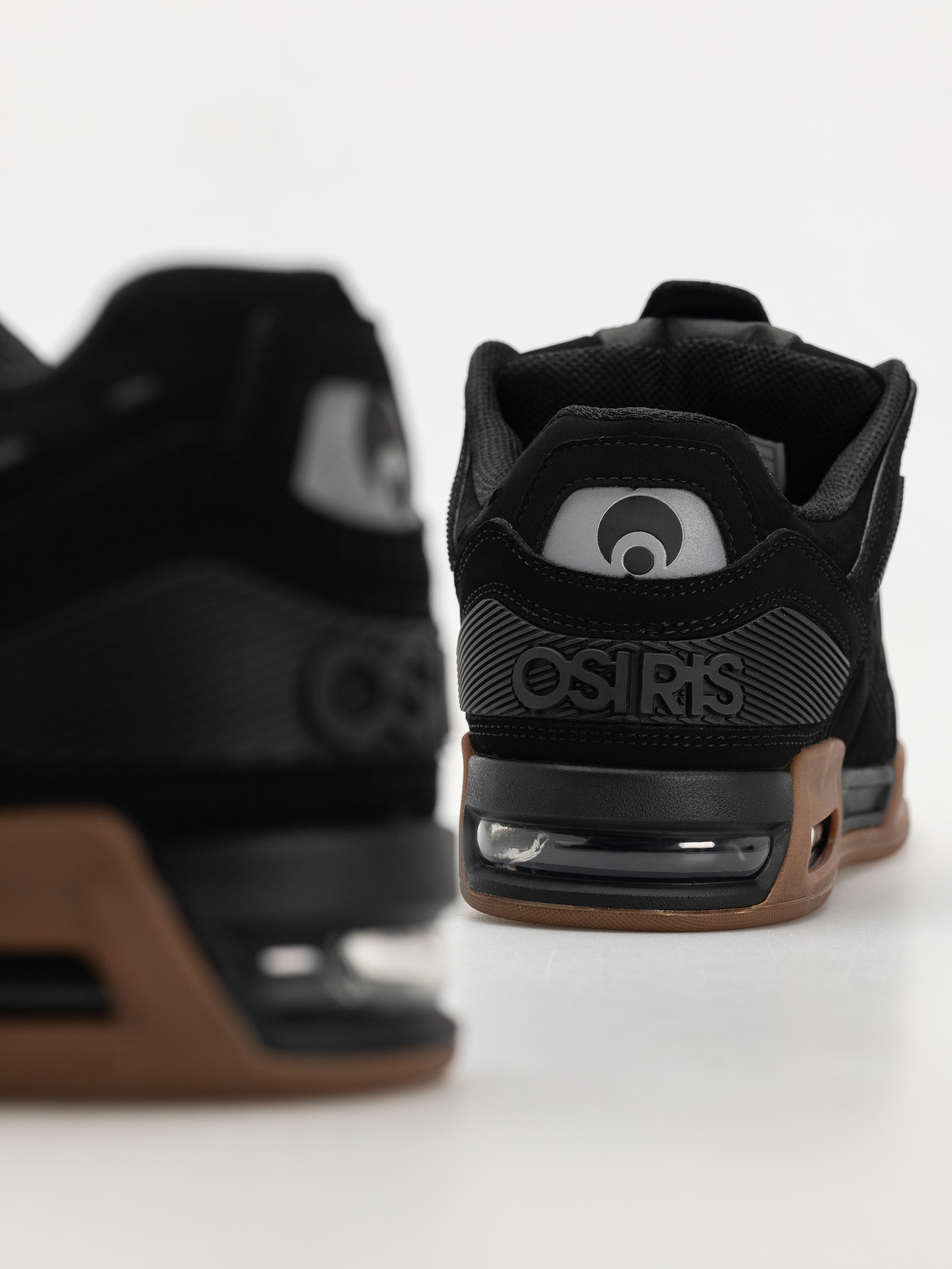 Pantofi Osiris Peril (black/black/gum)