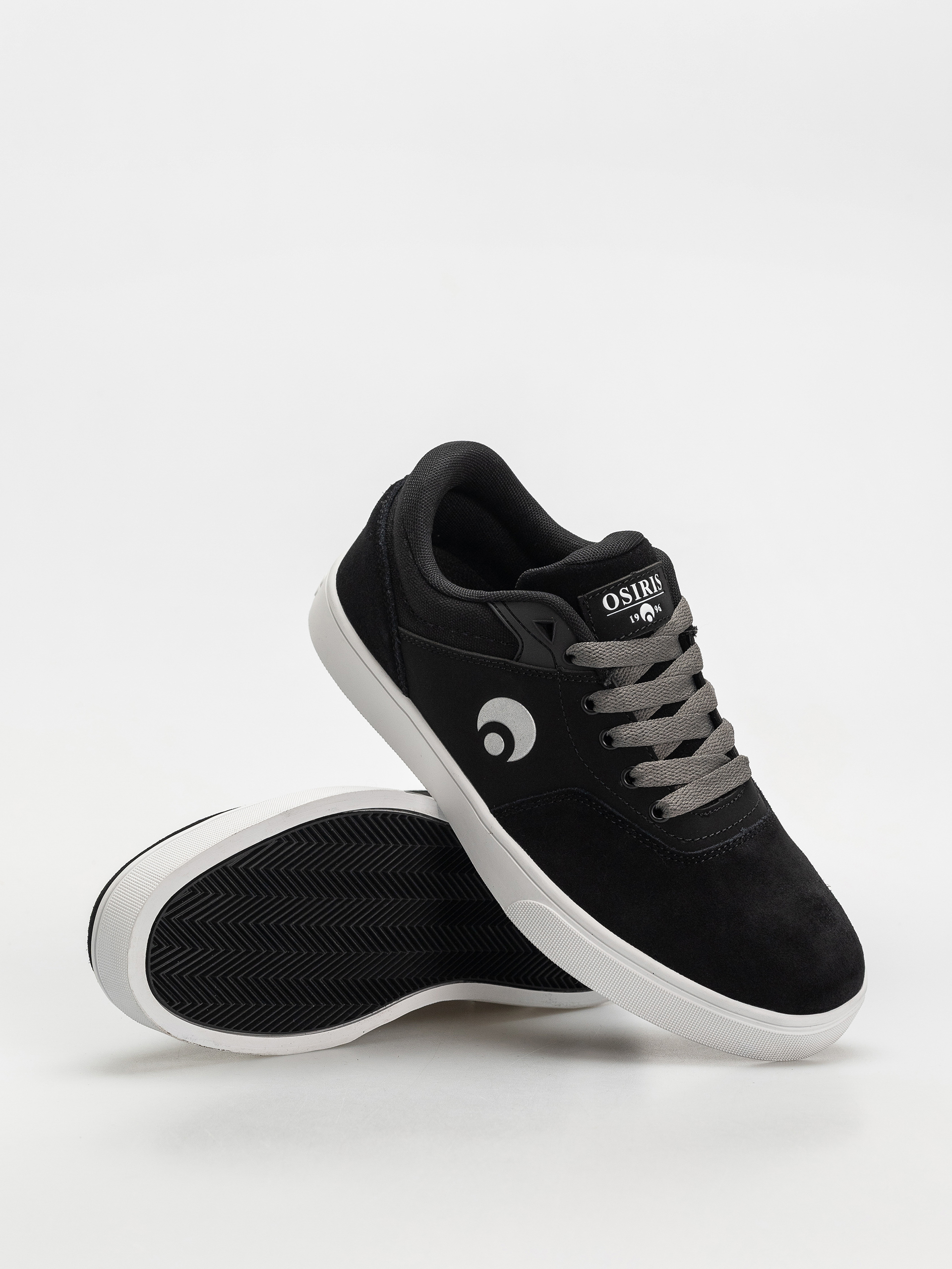 Pantofi Osiris Rec (black/white/charcoal)