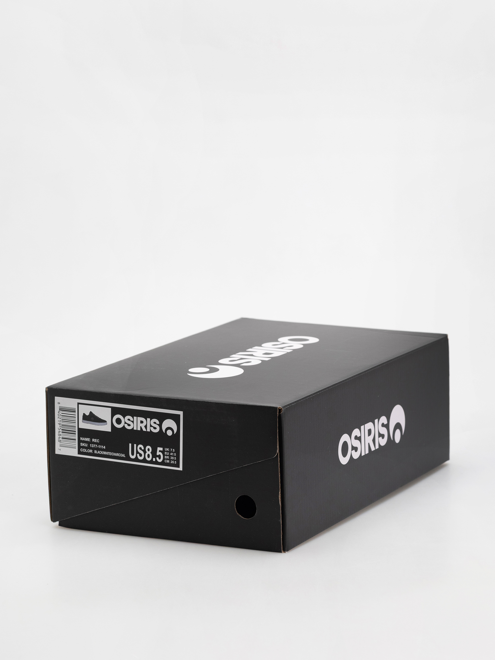 Pantofi Osiris Rec (black/white/charcoal)