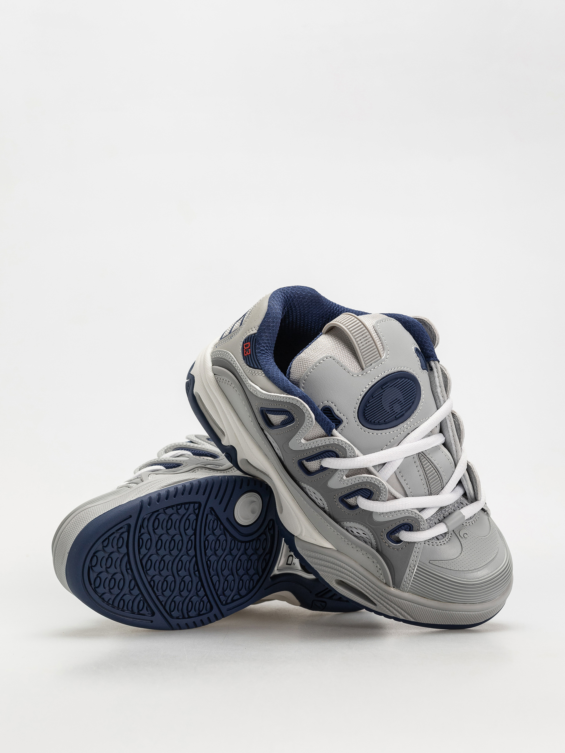 Pantofi Osiris D3 2001 (grey/navy/white)