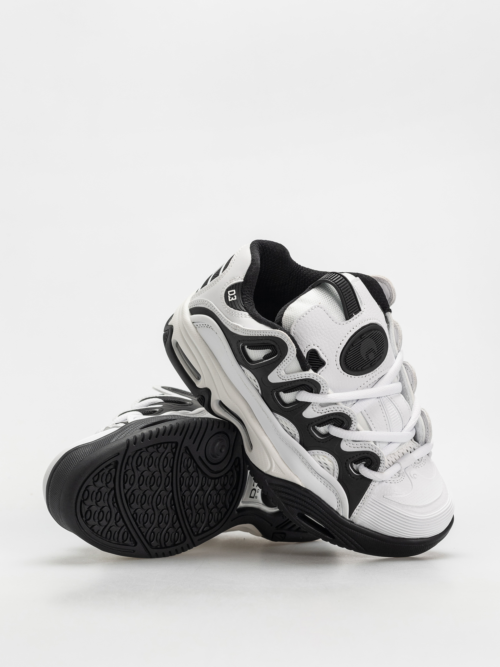 Pantofi Osiris D3 2001 (white/white/black)
