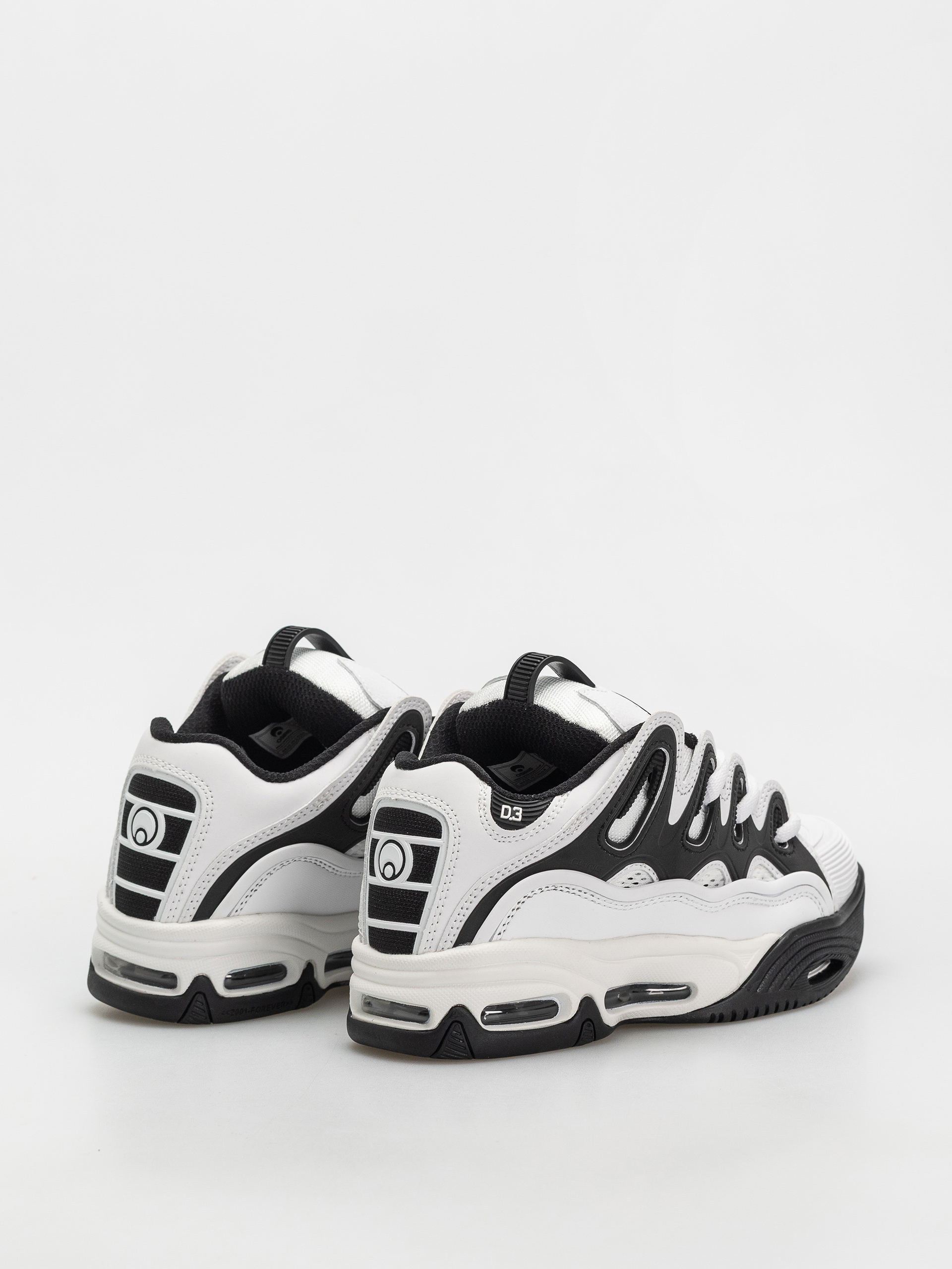 Pantofi Osiris D3 2001 (white/white/black)