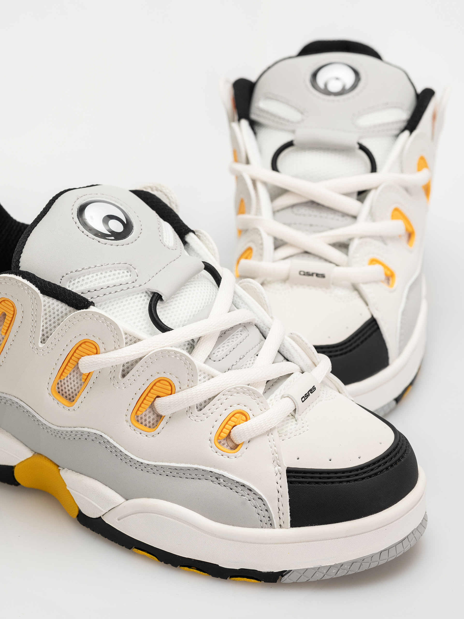 Pantofi Osiris D3 OG (white/grey/yellow)