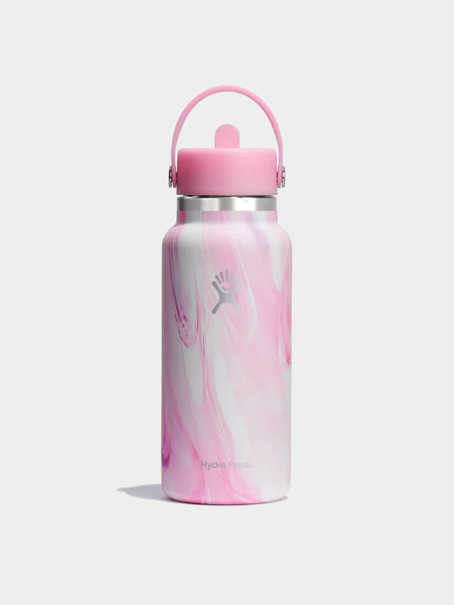 Sticla Hydro Flask Wide Flex Straw Cap 946ml (jelly pink)