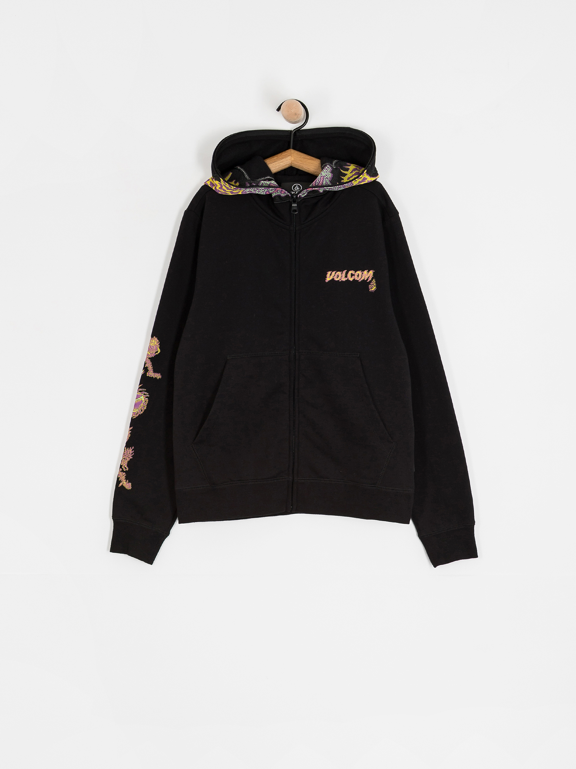 Hanorac Volcom Fa Tetsunori Full Zip JR (black)