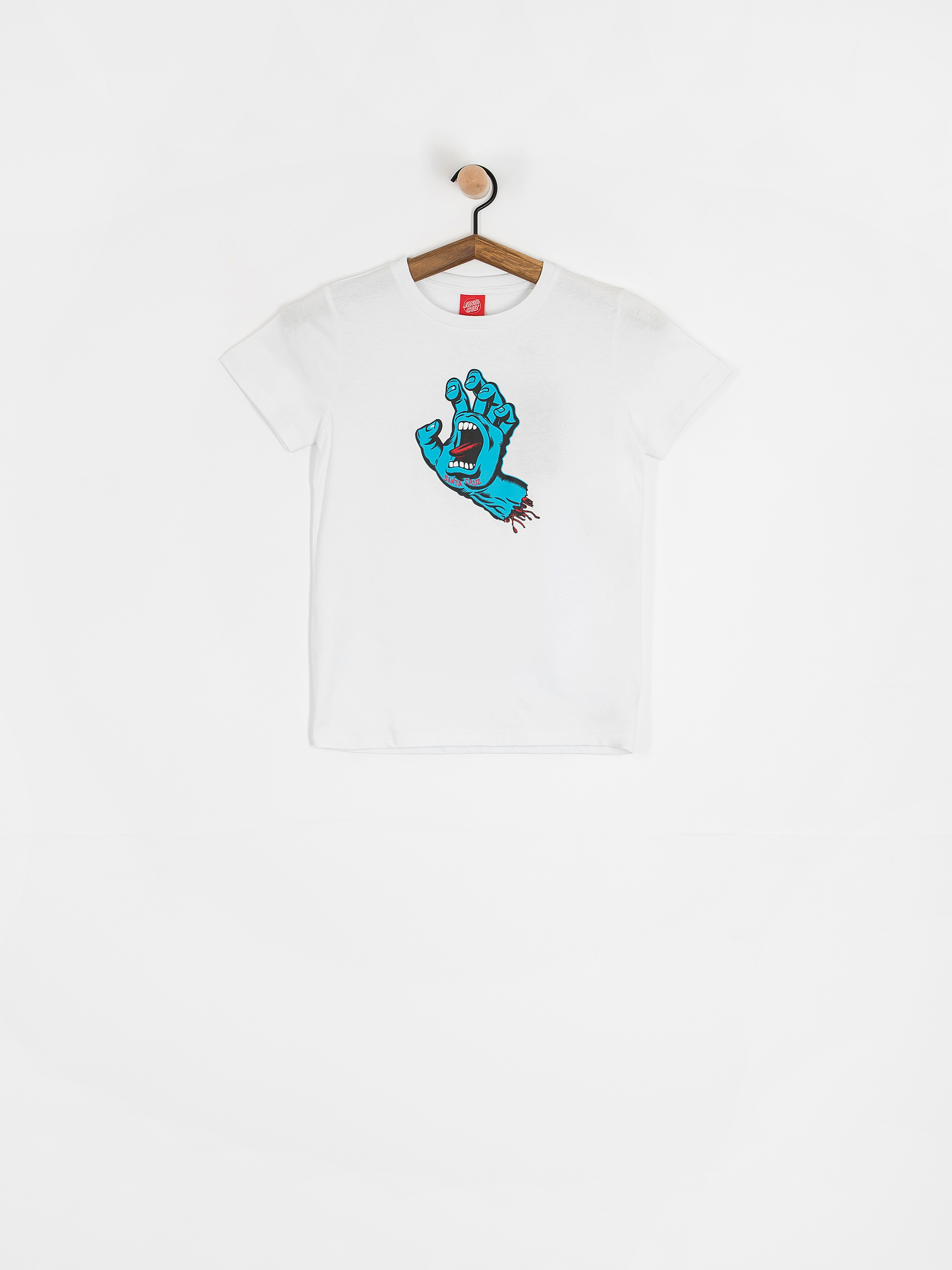 Tricou Santa Cruz Screaming Hand JR (white)