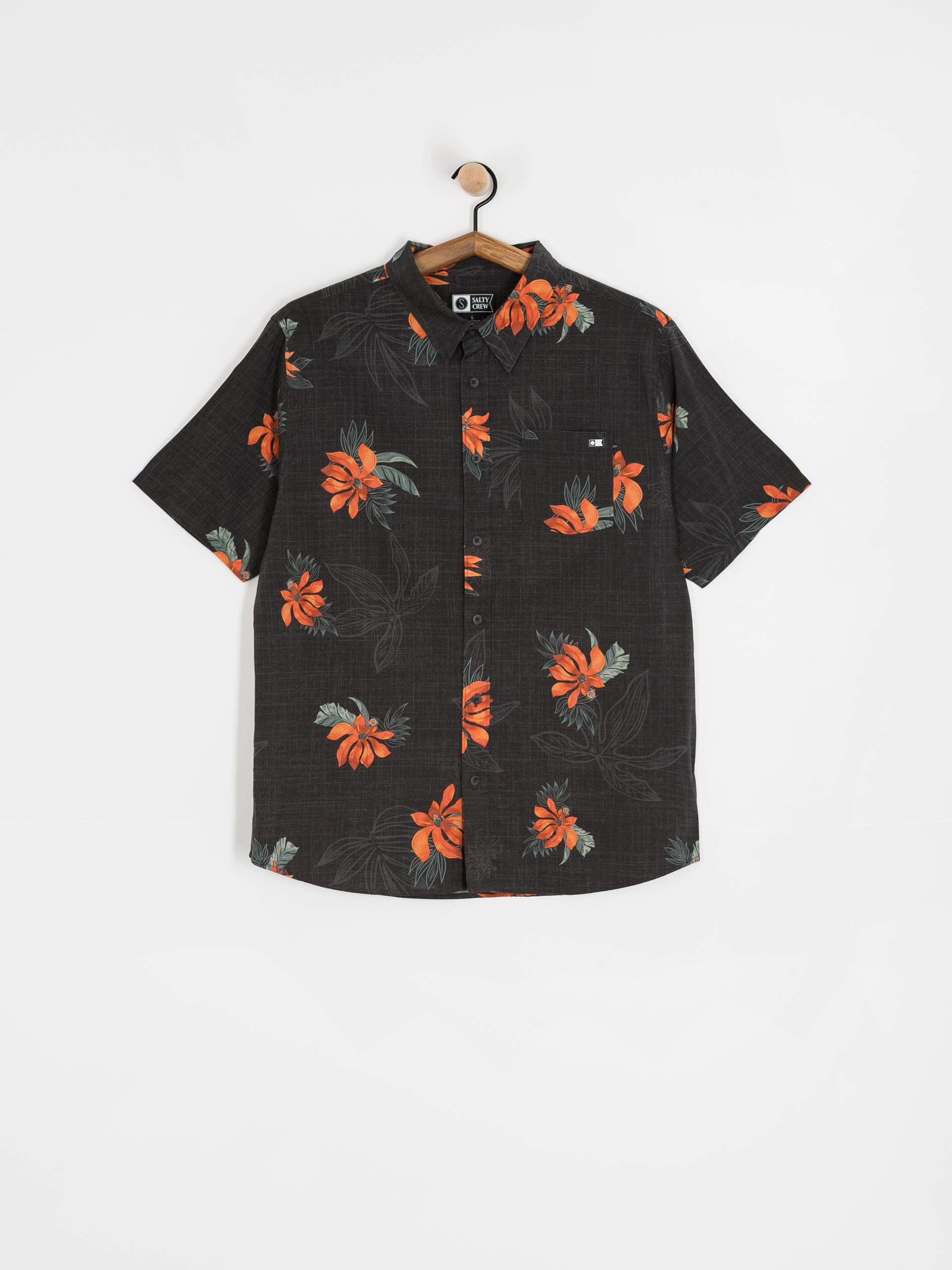 Cămașă Salty Crew Bloomin (black)