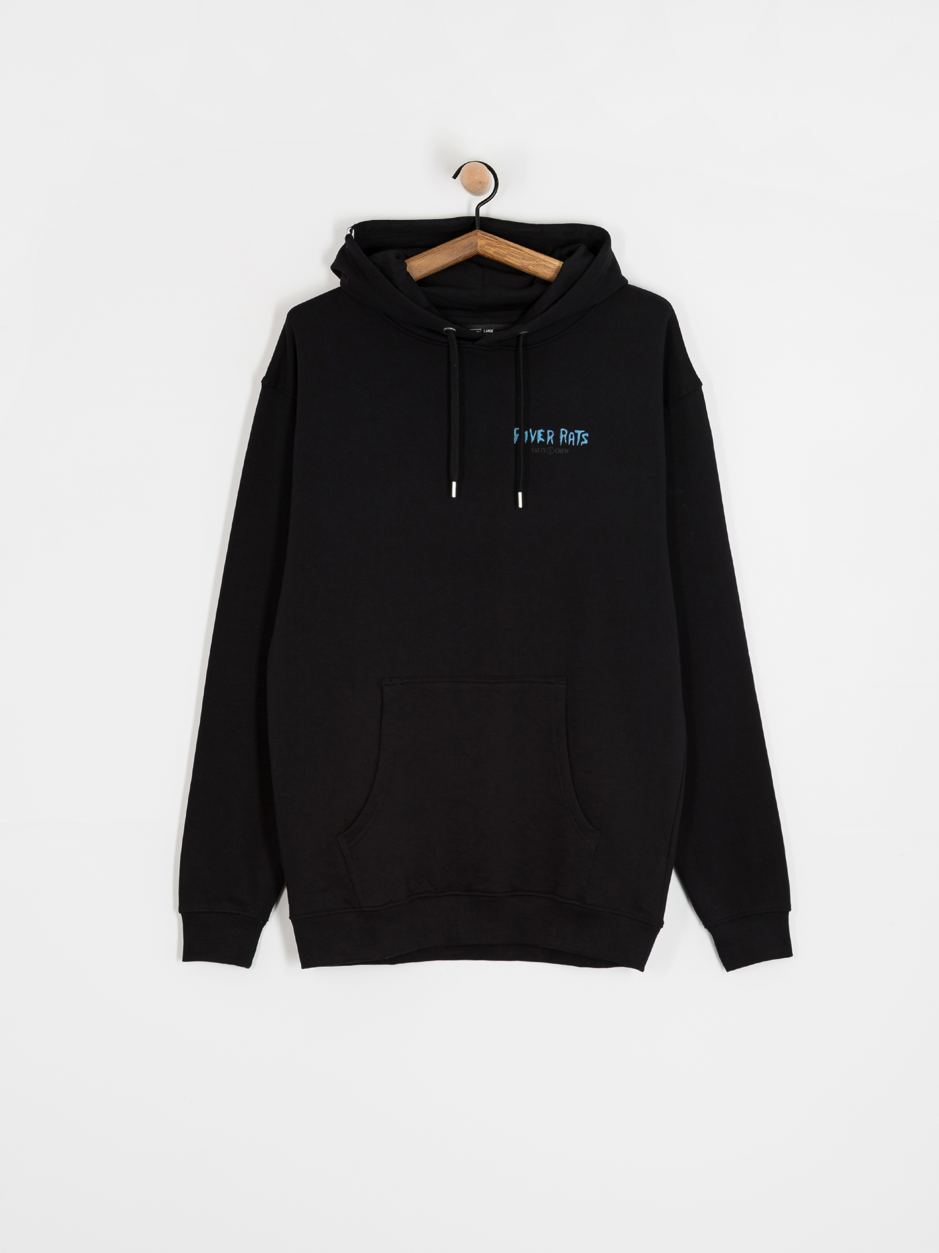 Hanorac cu glugă Salty Crew River Rats HD (black)