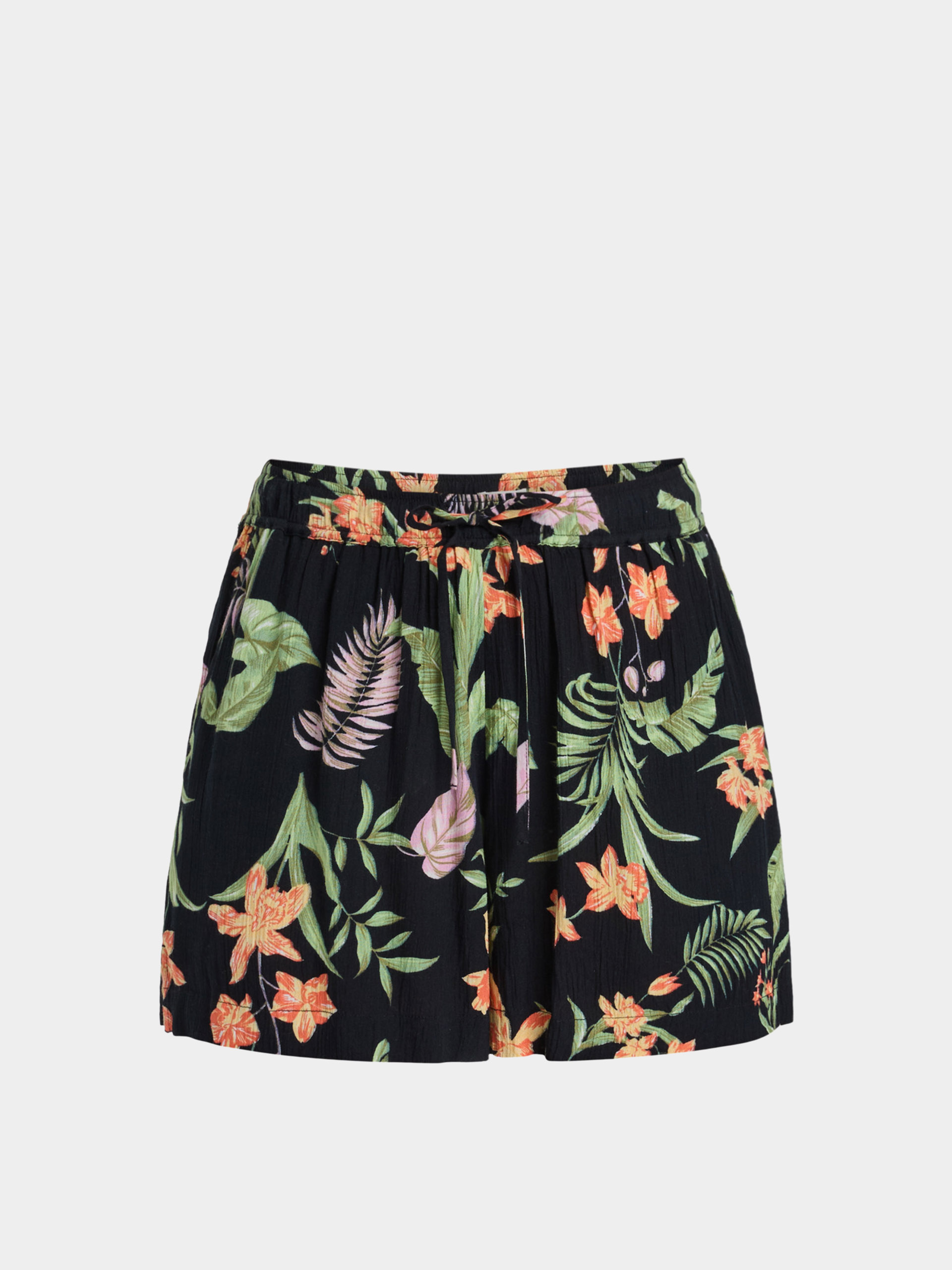 Pantaloni scurți Roxy Lekeitio Break High Printed Cr Wmn (anthracite island escape)