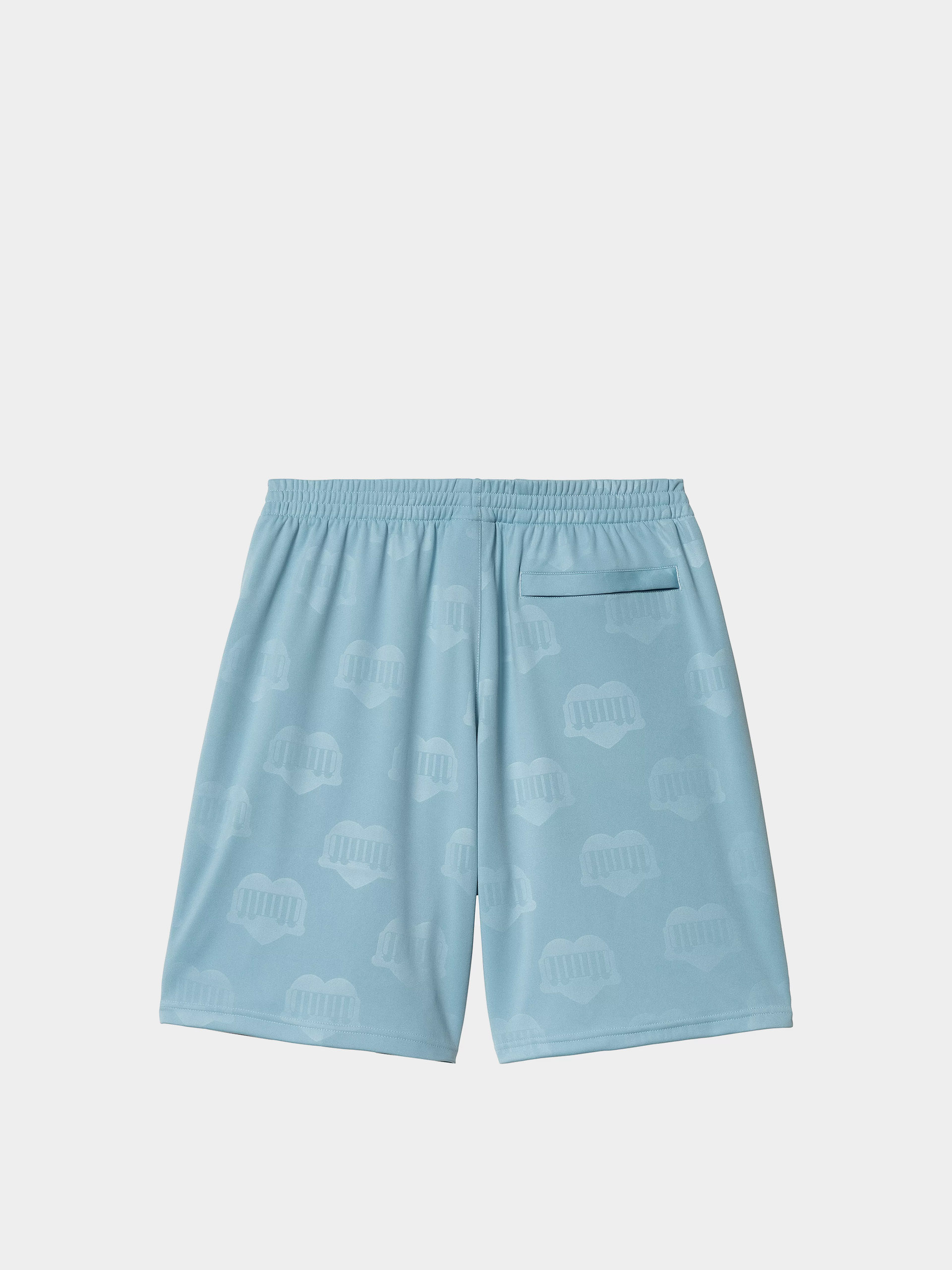 Pantaloni scurți Carhartt WIP Hartts Football (heart train jacquard/bluebird)