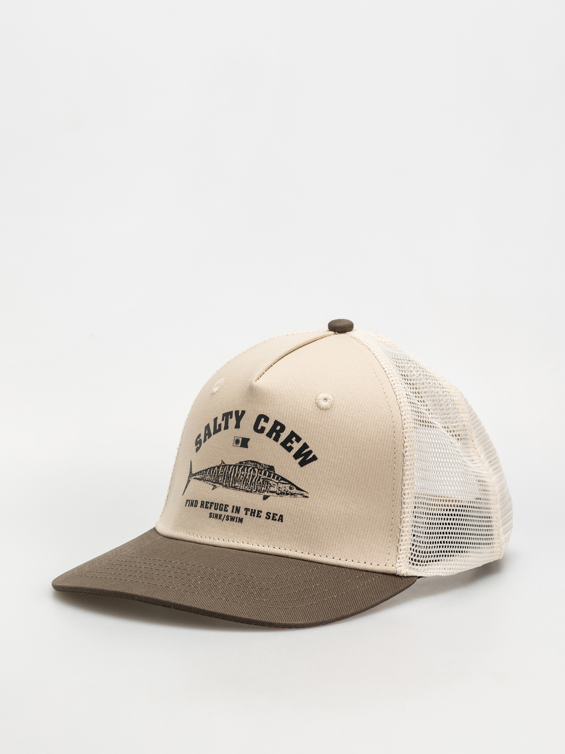 Șapcă Salty Crew Wahoo Stamp (oyster olive)