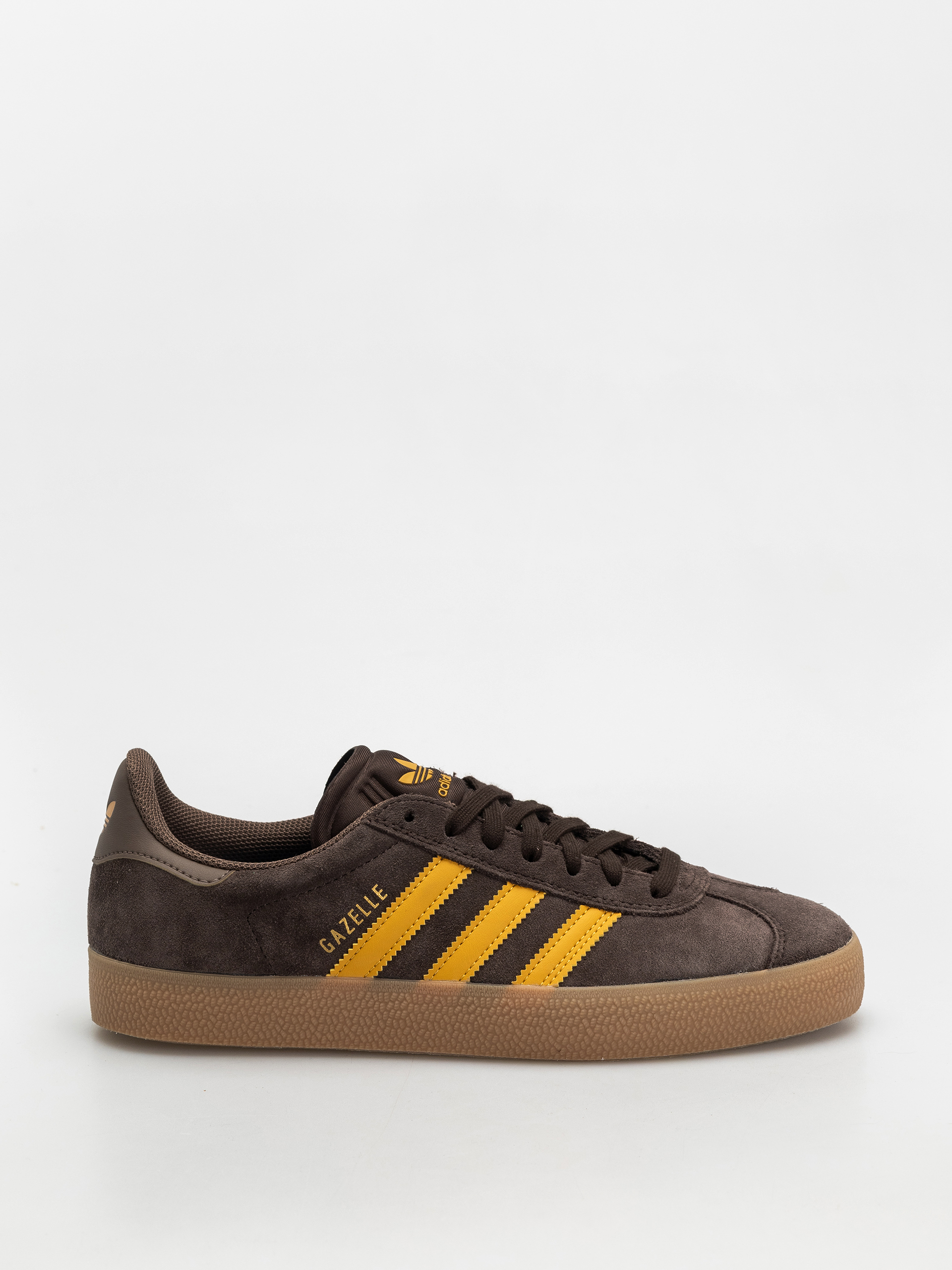 Pantofi adidas Gazelle ADV - maro (crywht/crywht/gum4)