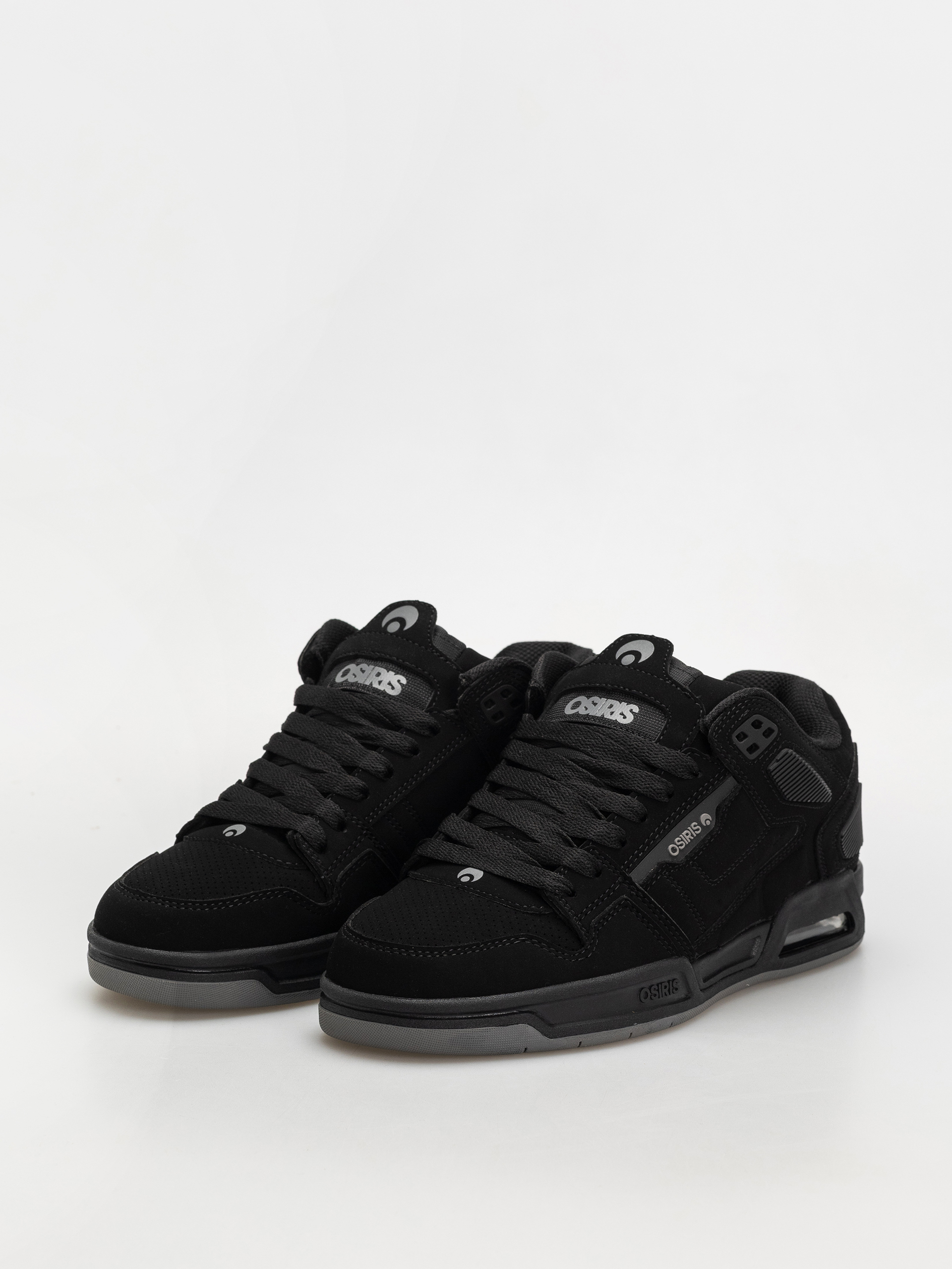 Pantofi Osiris Peril (black/black/grey)