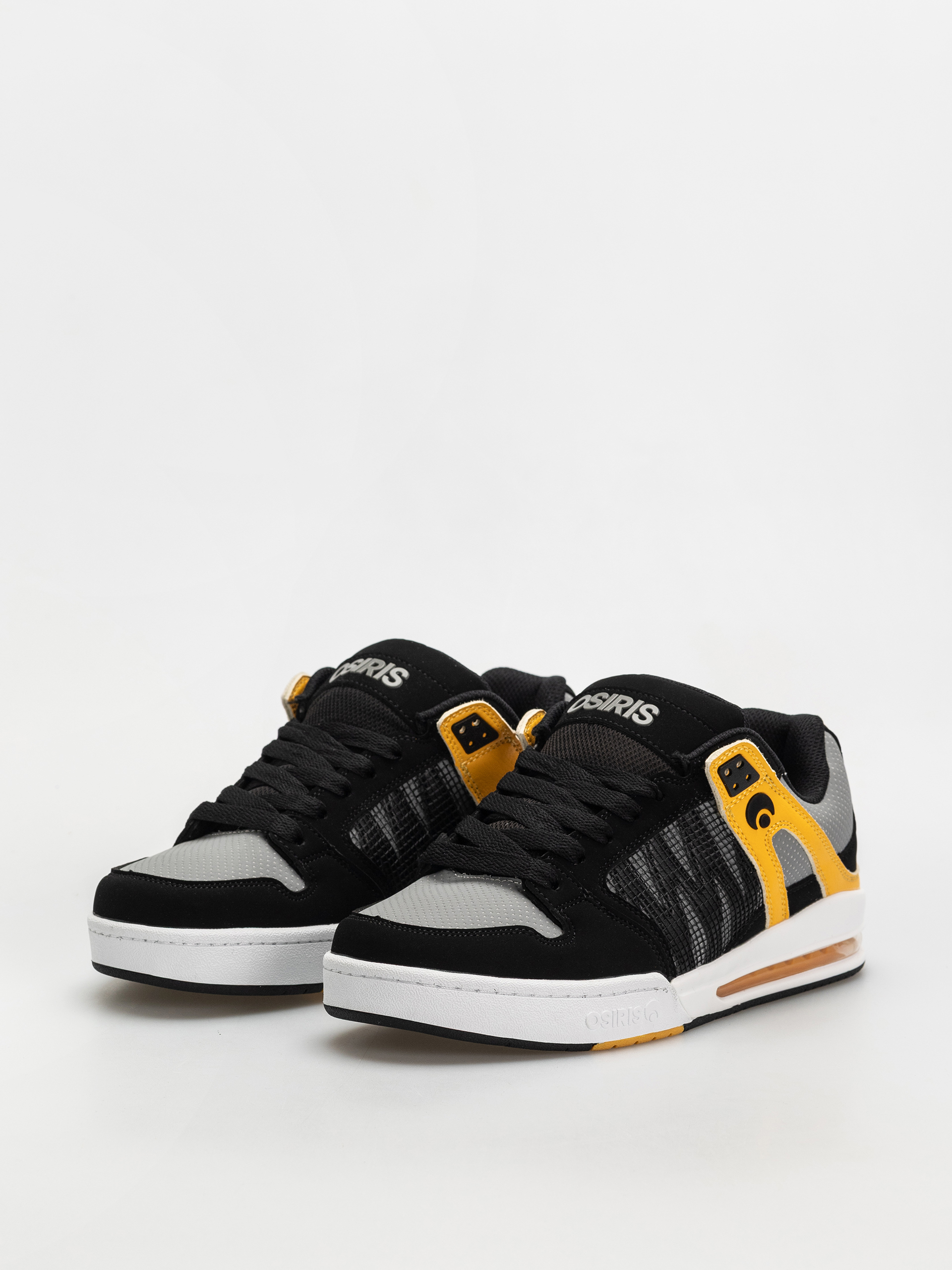 Pantofi Osiris Pixel (black/charcoal/yellow)
