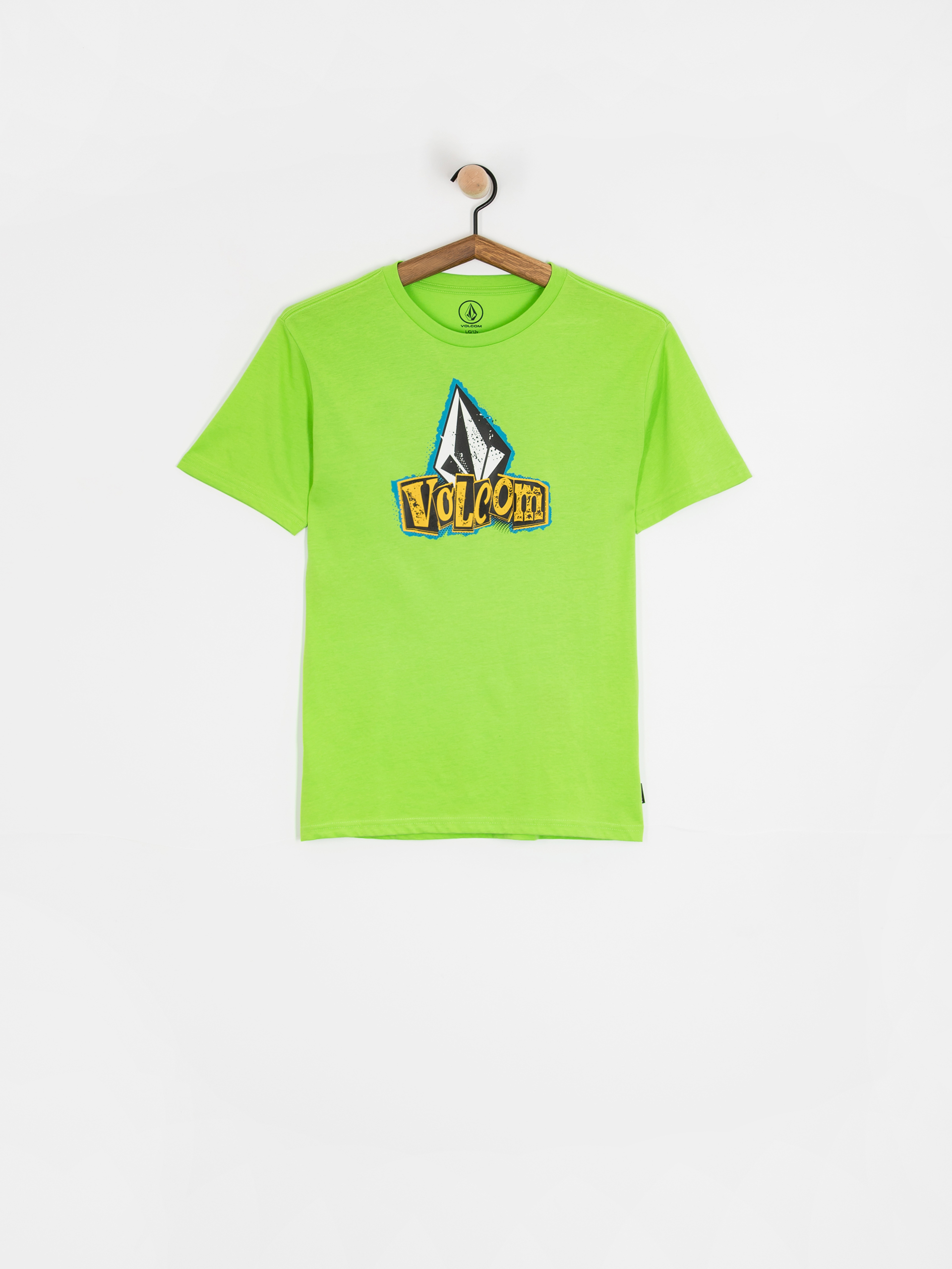 Tricou Volcom Sticker Stamp JR (electric green)