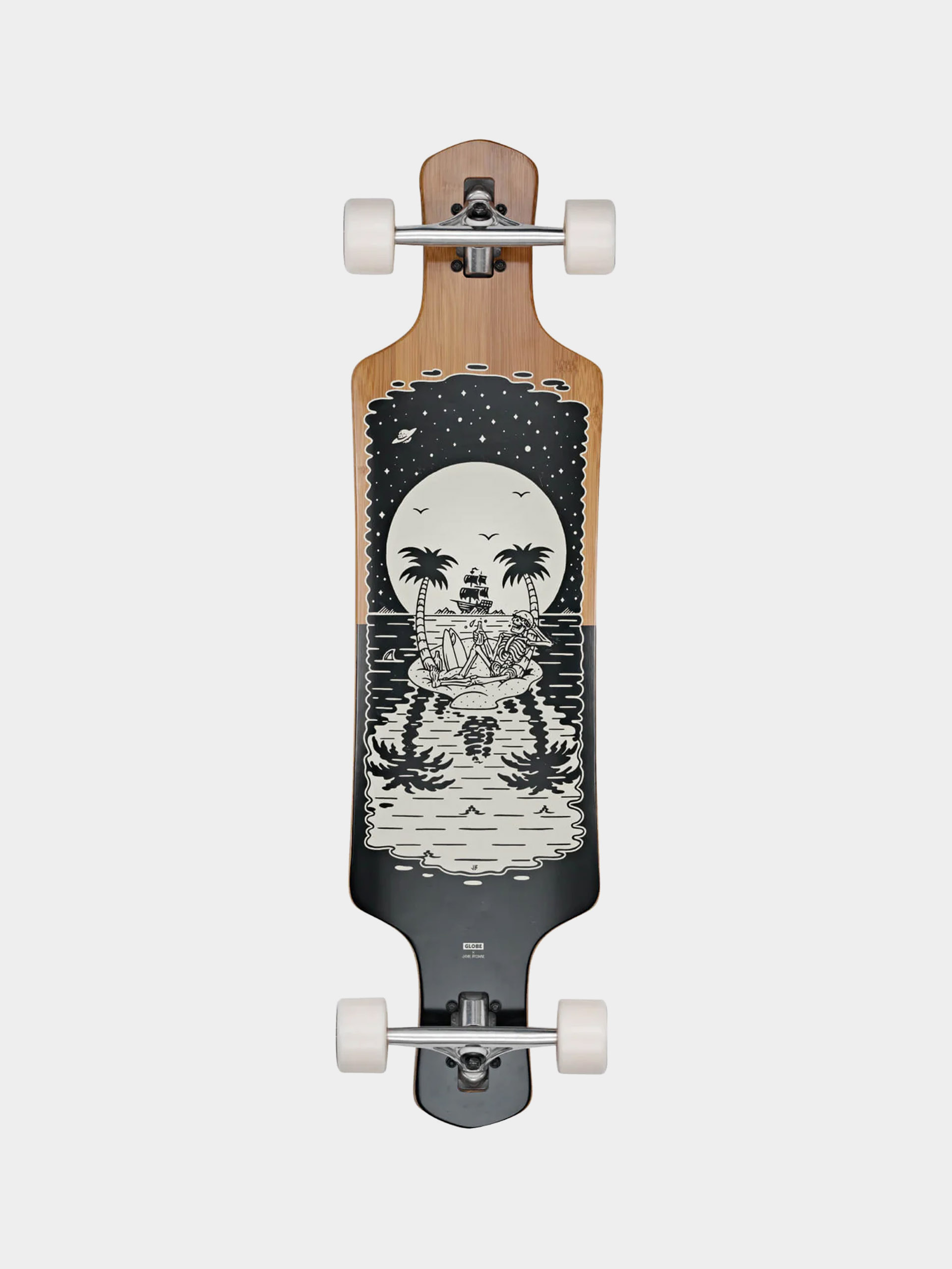 Longboard Globe Geminon (reflection)
