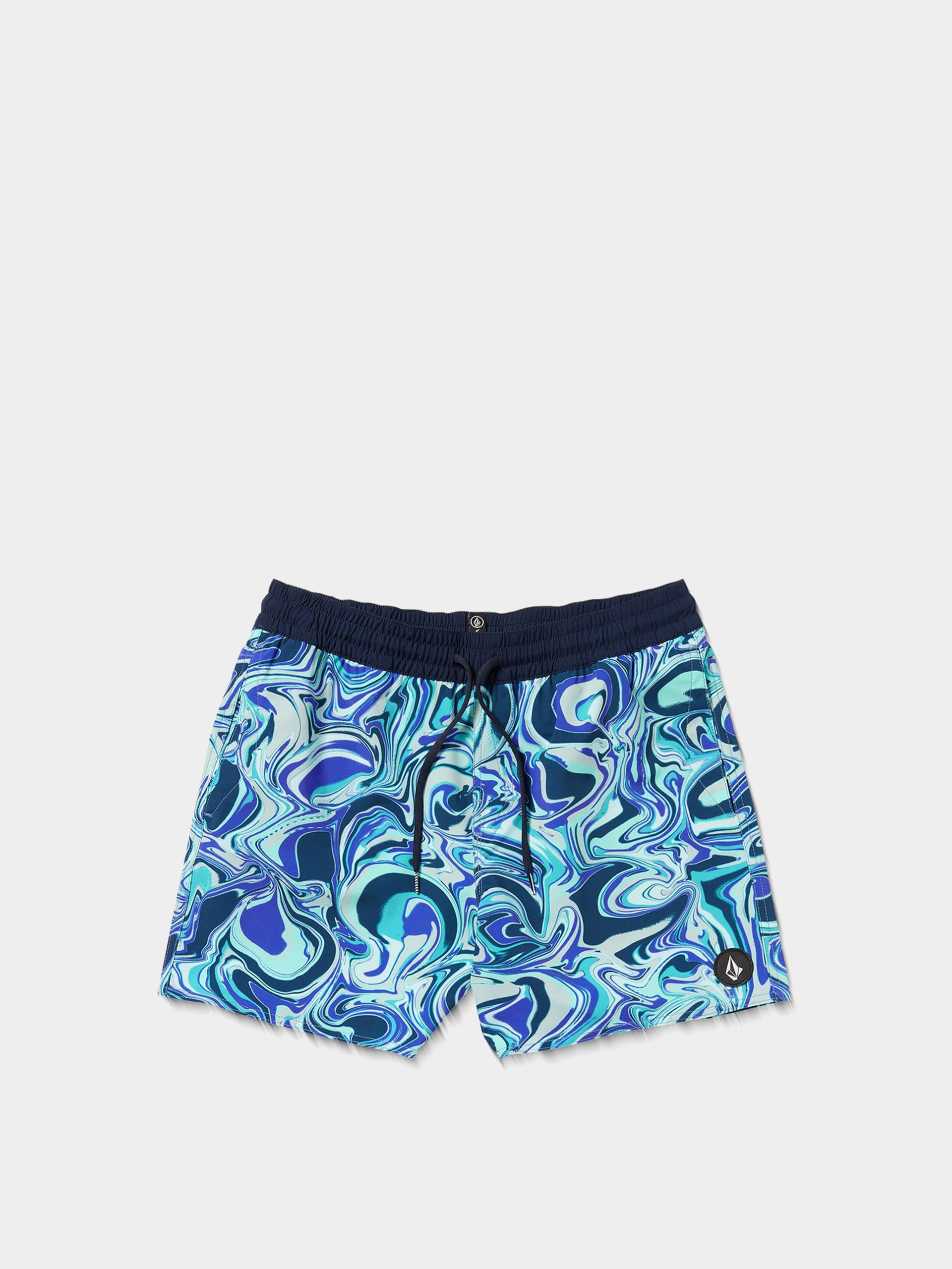 Pantaloni scurți Volcom Lido Print Trunk 16 (navy)