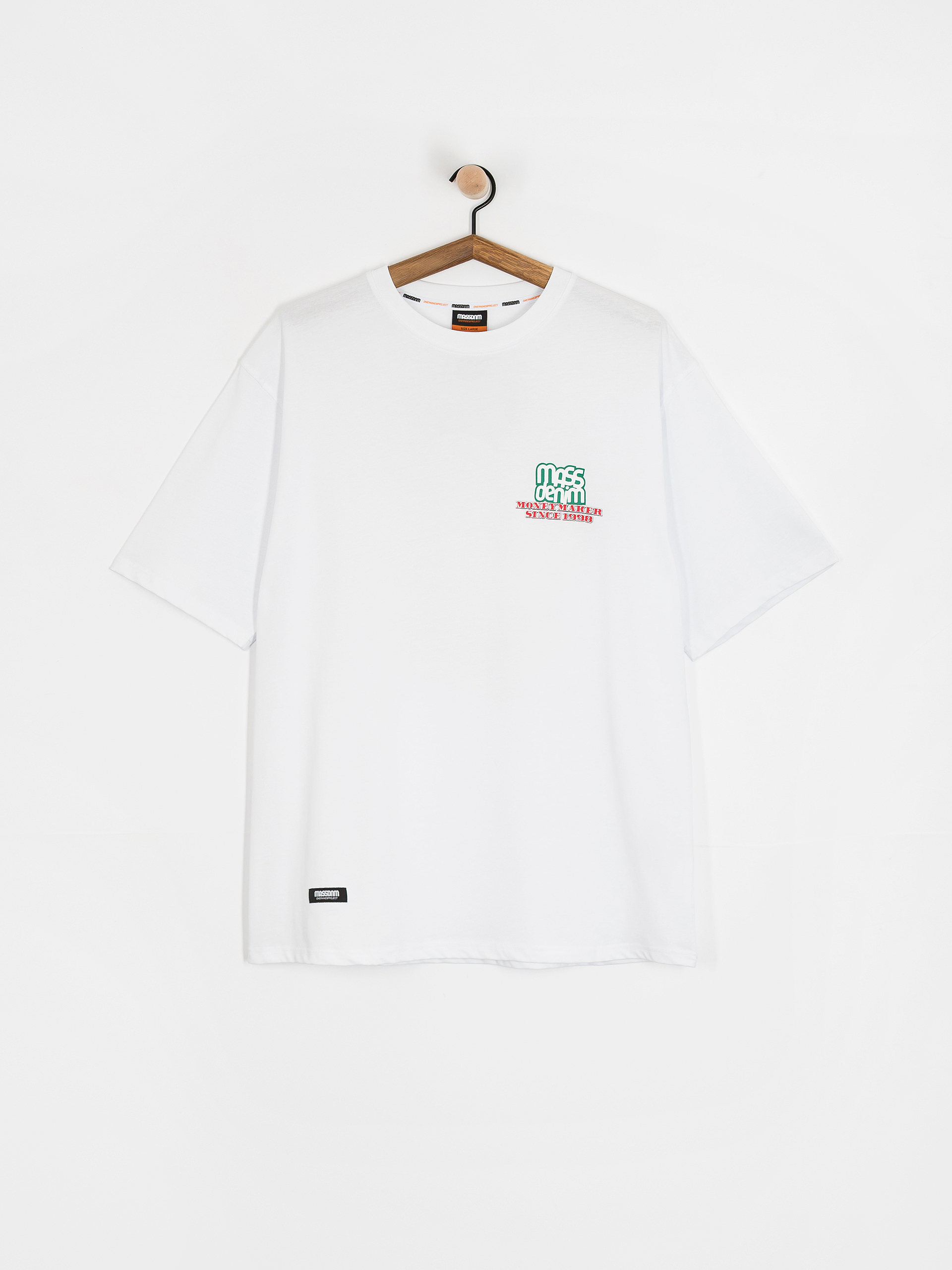Tricou MassDnm Casino (white)