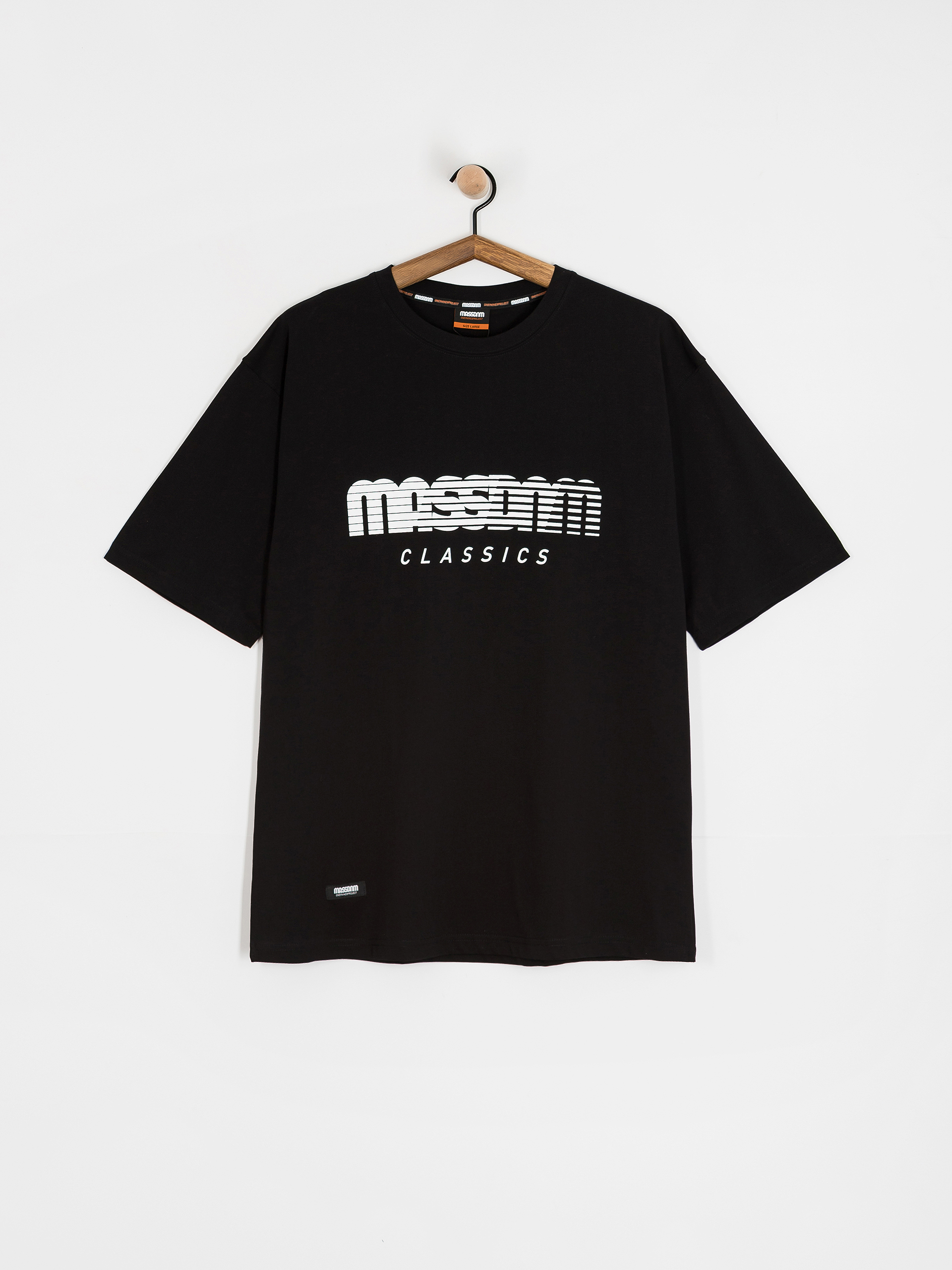 Tricou MassDnm Classic Fast (black)