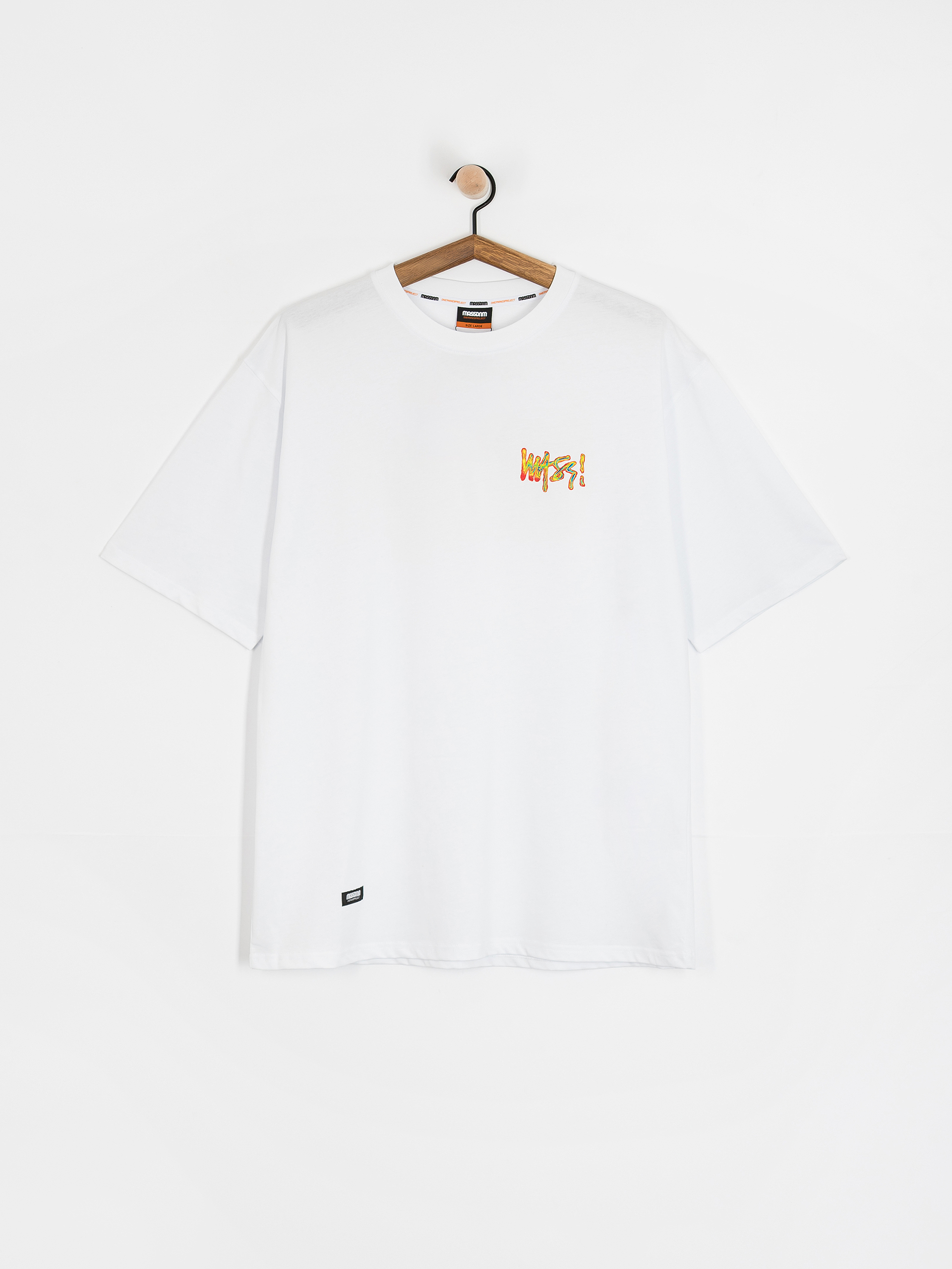 Tricou MassDnm Heat (white)