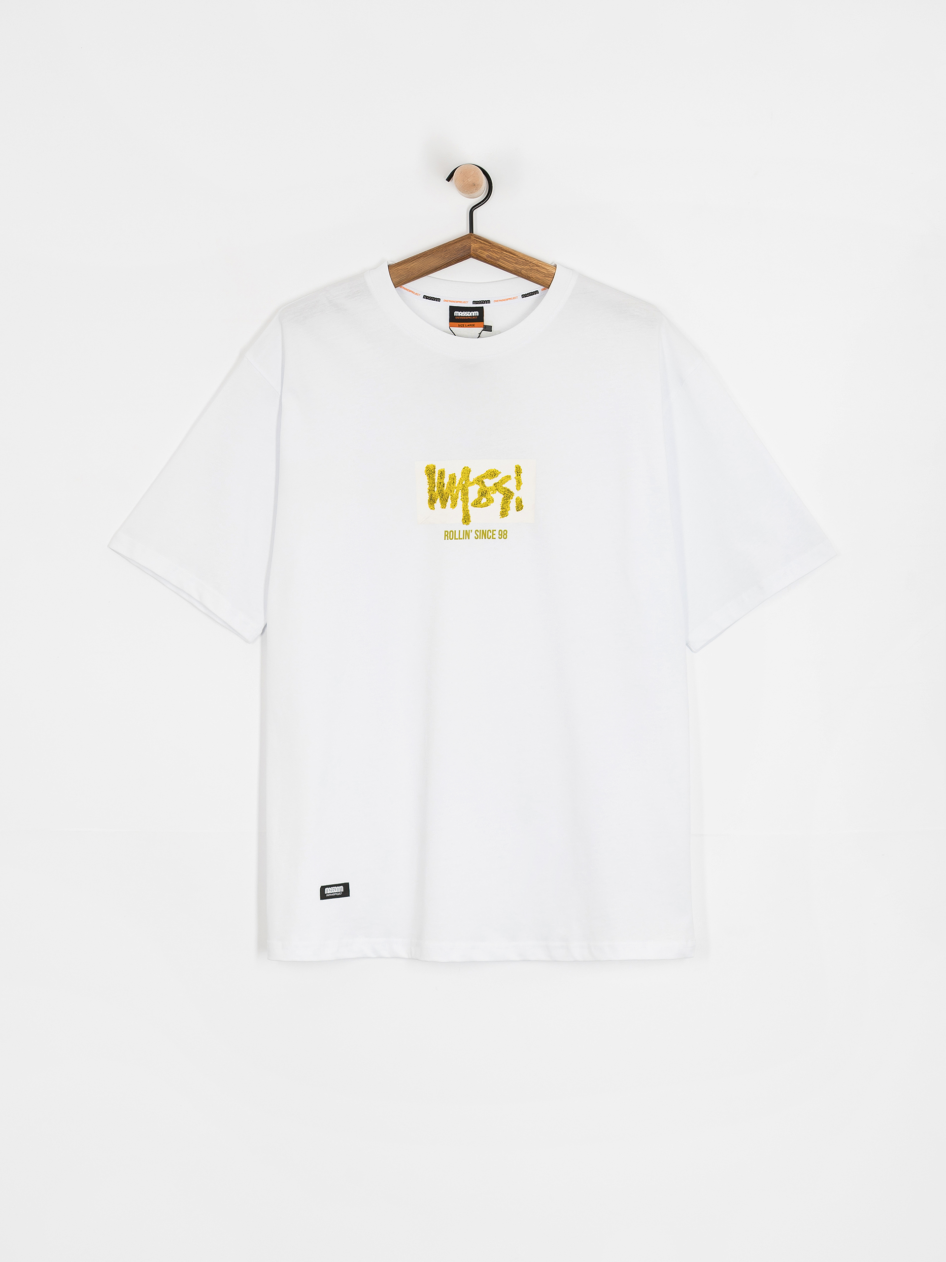 Tricou MassDnm Rollin (white)