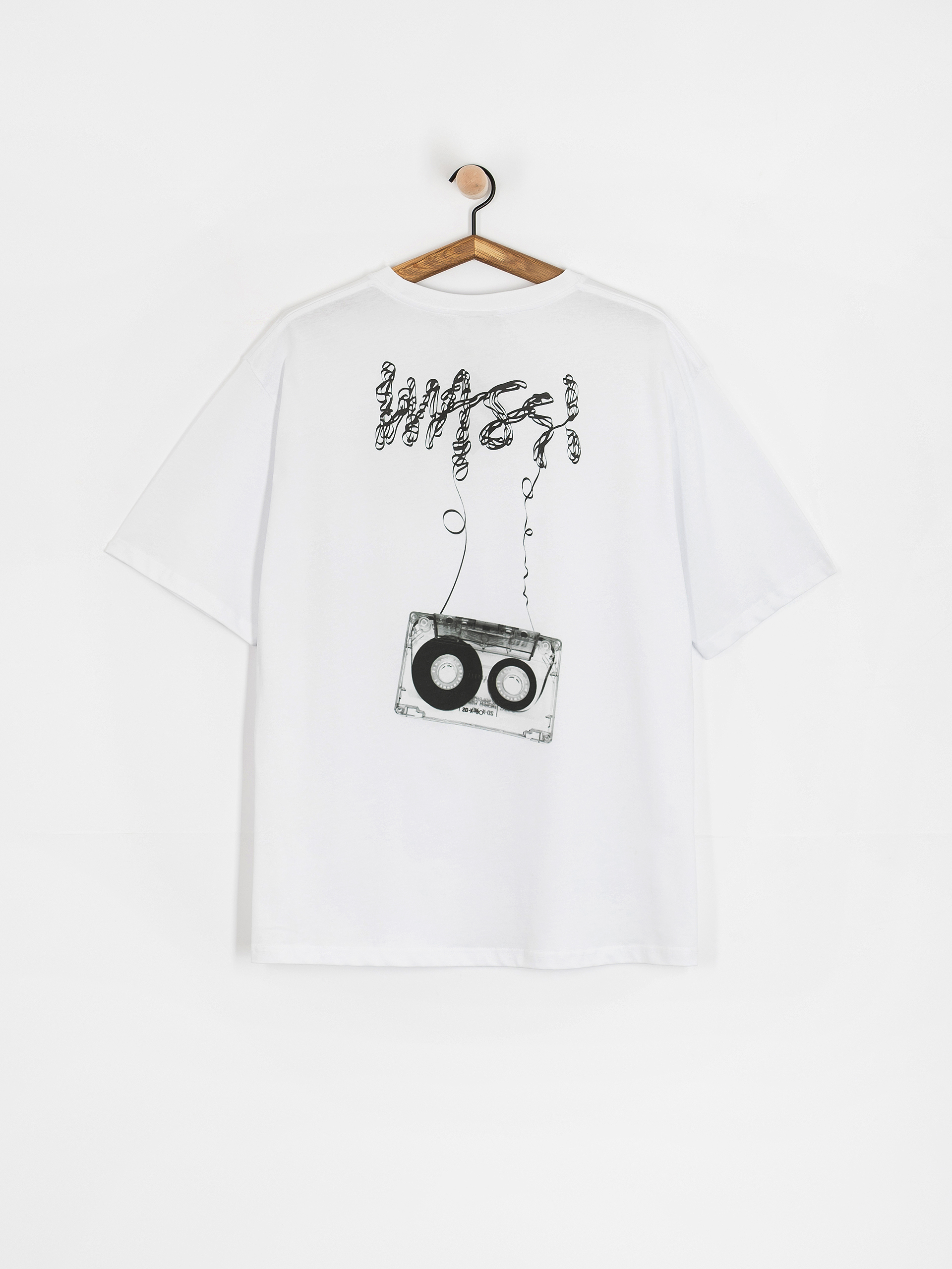 Tricou MassDnm Tape (white)