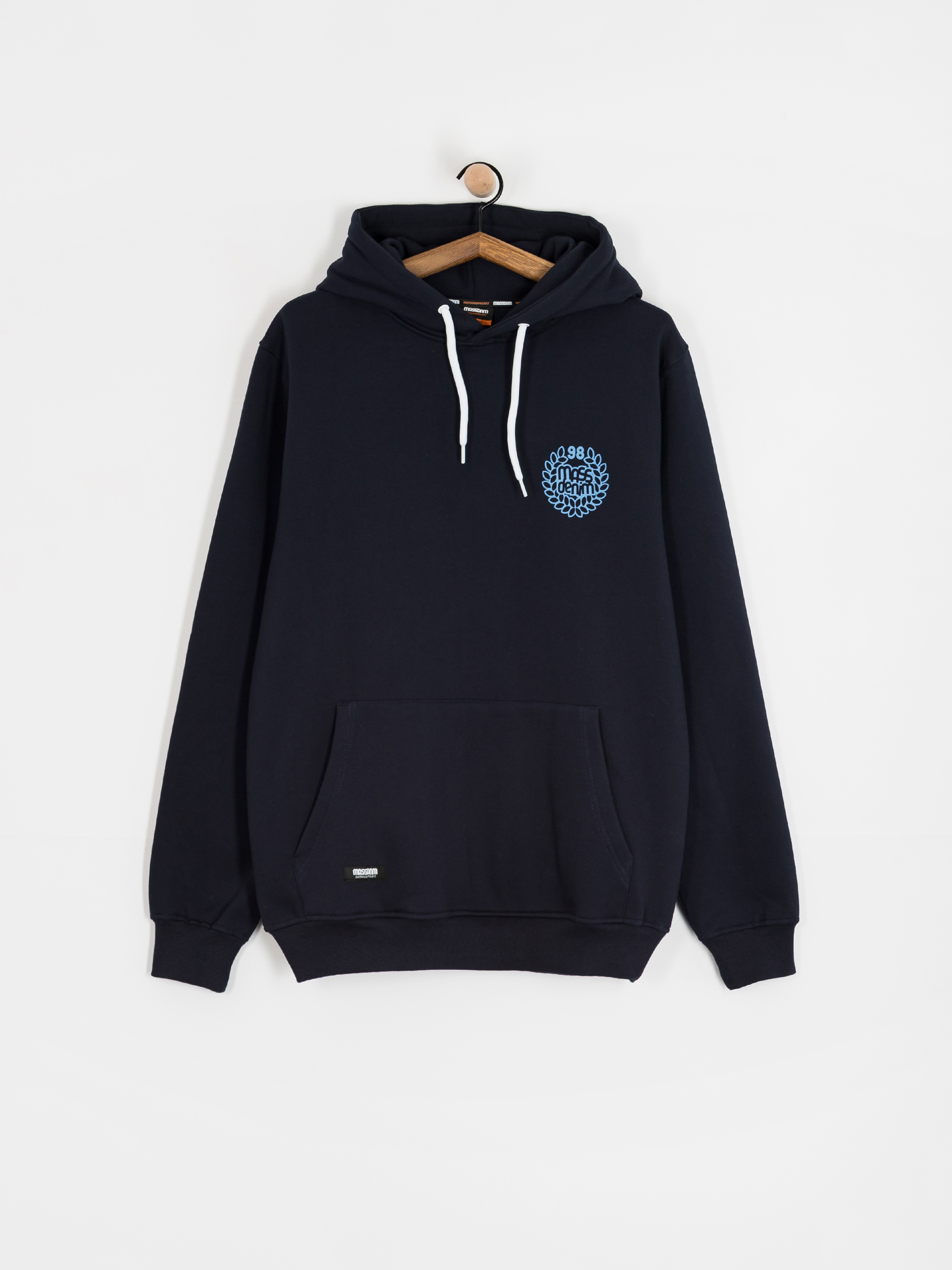 Hanorac cu glugă MassDnm Base Back HD (navy)