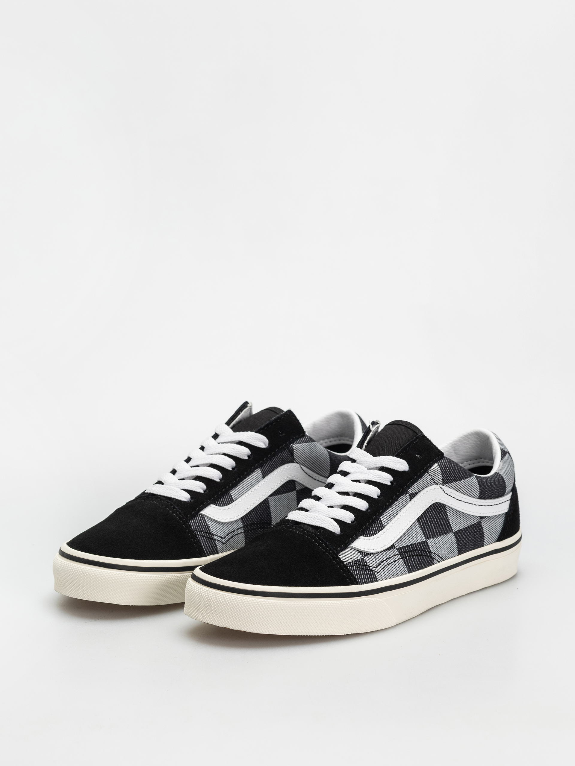 Pantofi Vans Old Skool (mono checkerboard black)