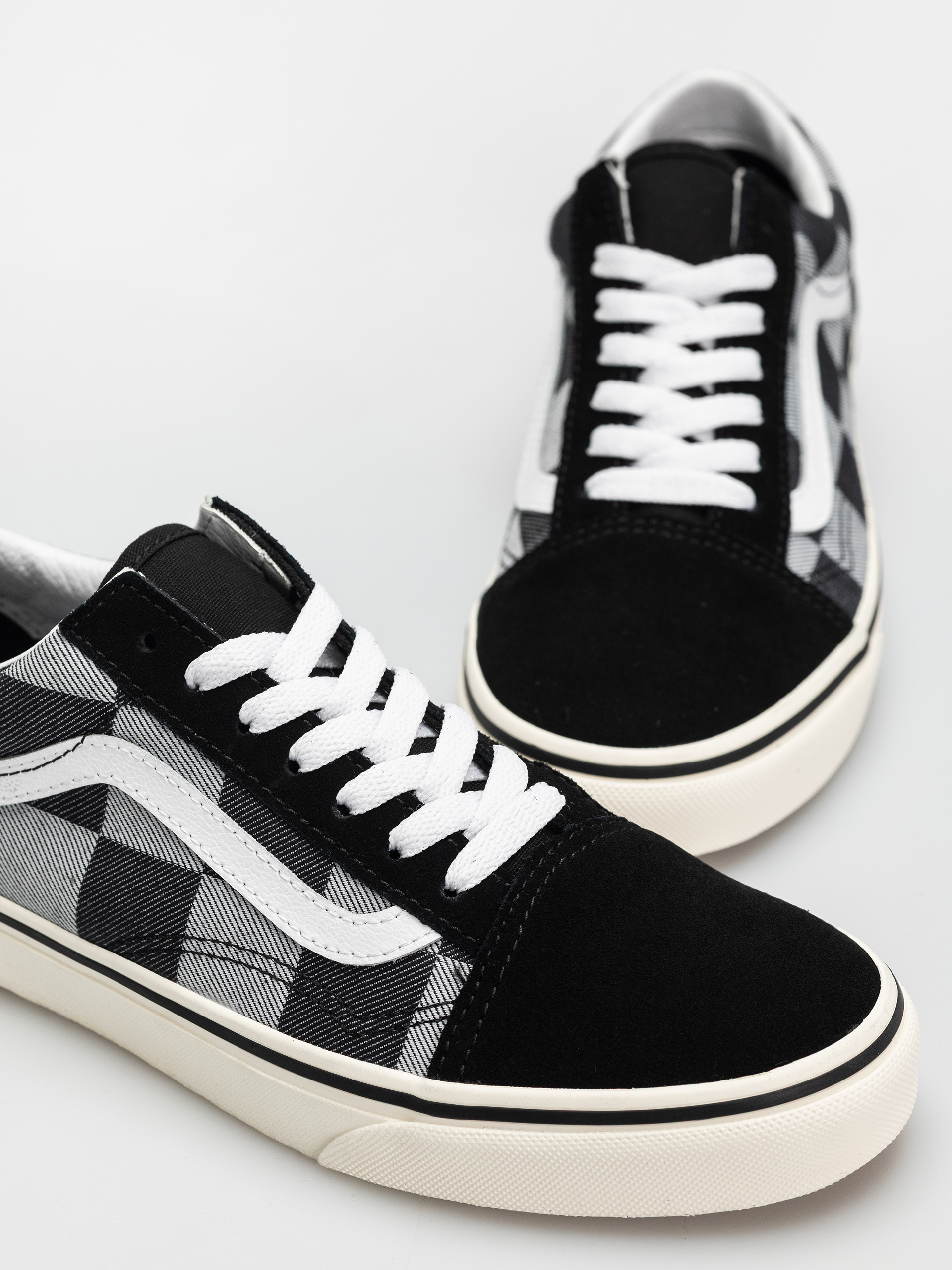 Pantofi Vans Old Skool (mono checkerboard black)