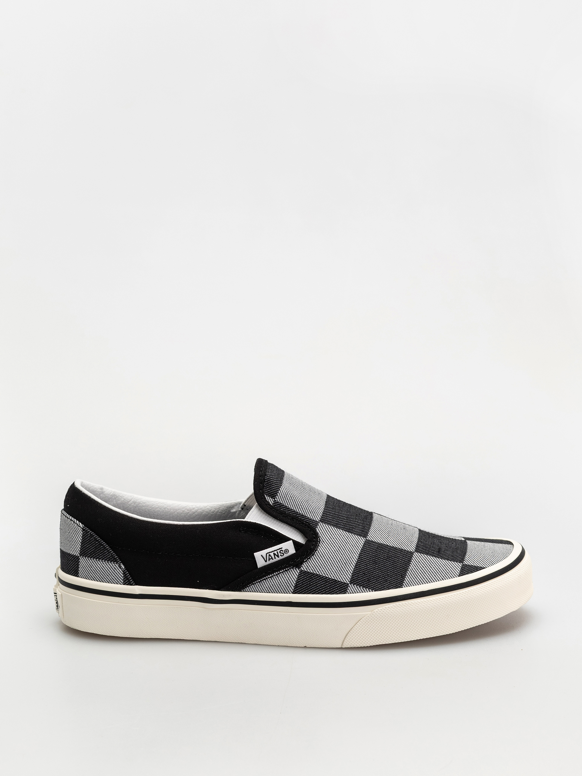 Pantofi Vans Classic Slip On (mono checkerboard black)