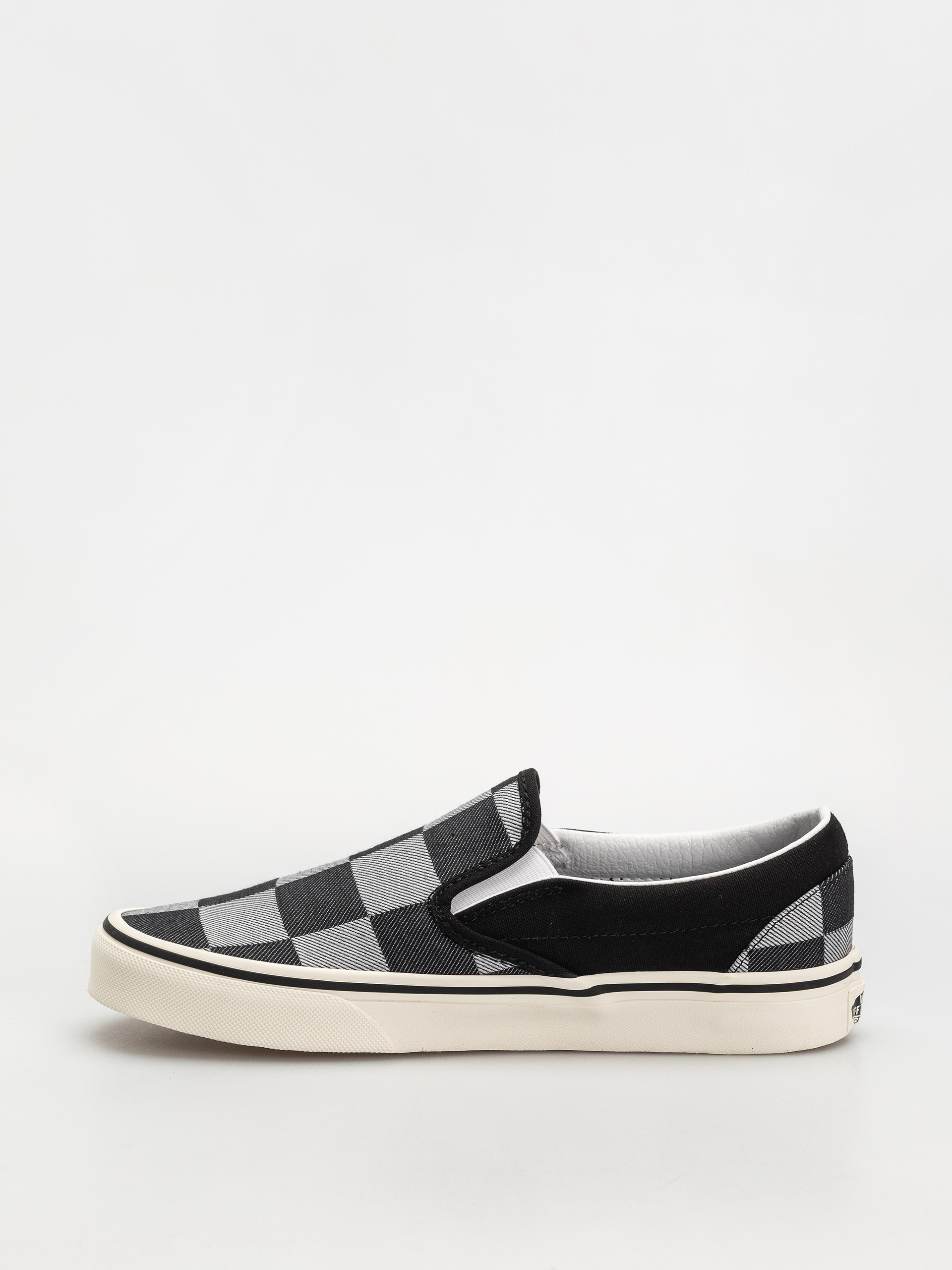 Pantofi Vans Classic Slip On (mono checkerboard black)