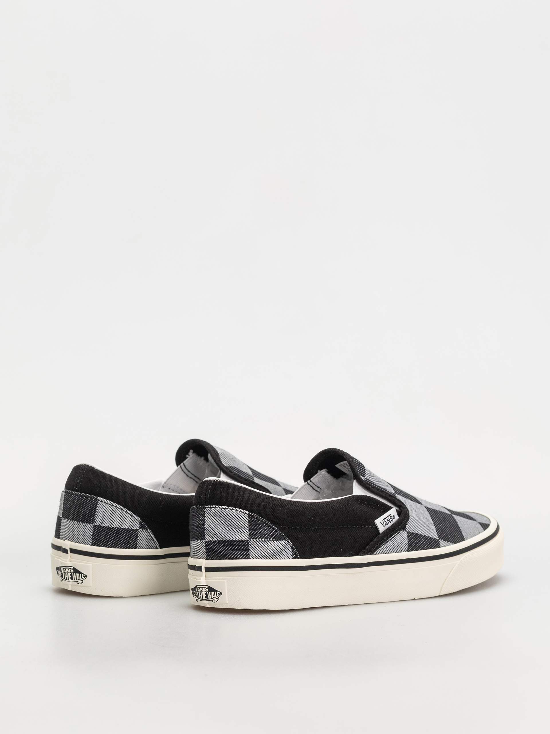Pantofi Vans Classic Slip On (mono checkerboard black)
