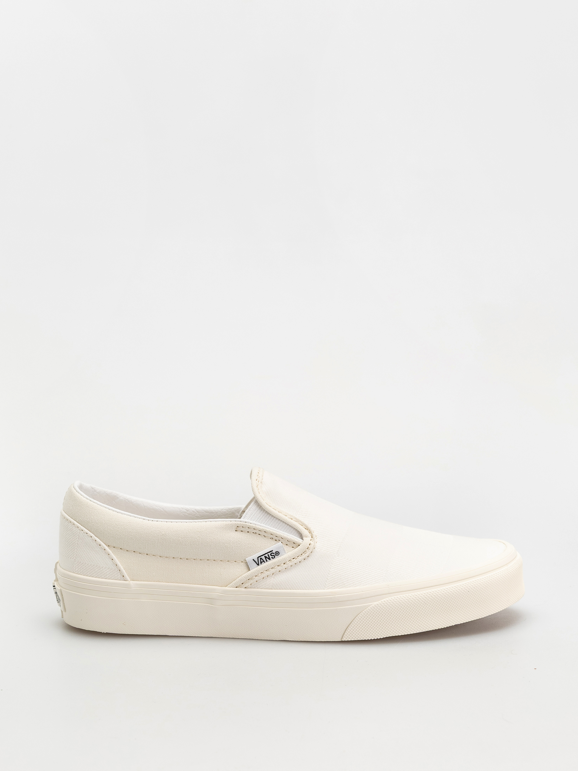 Pantofi Vans Classic Slip On (mono checkerboard white)