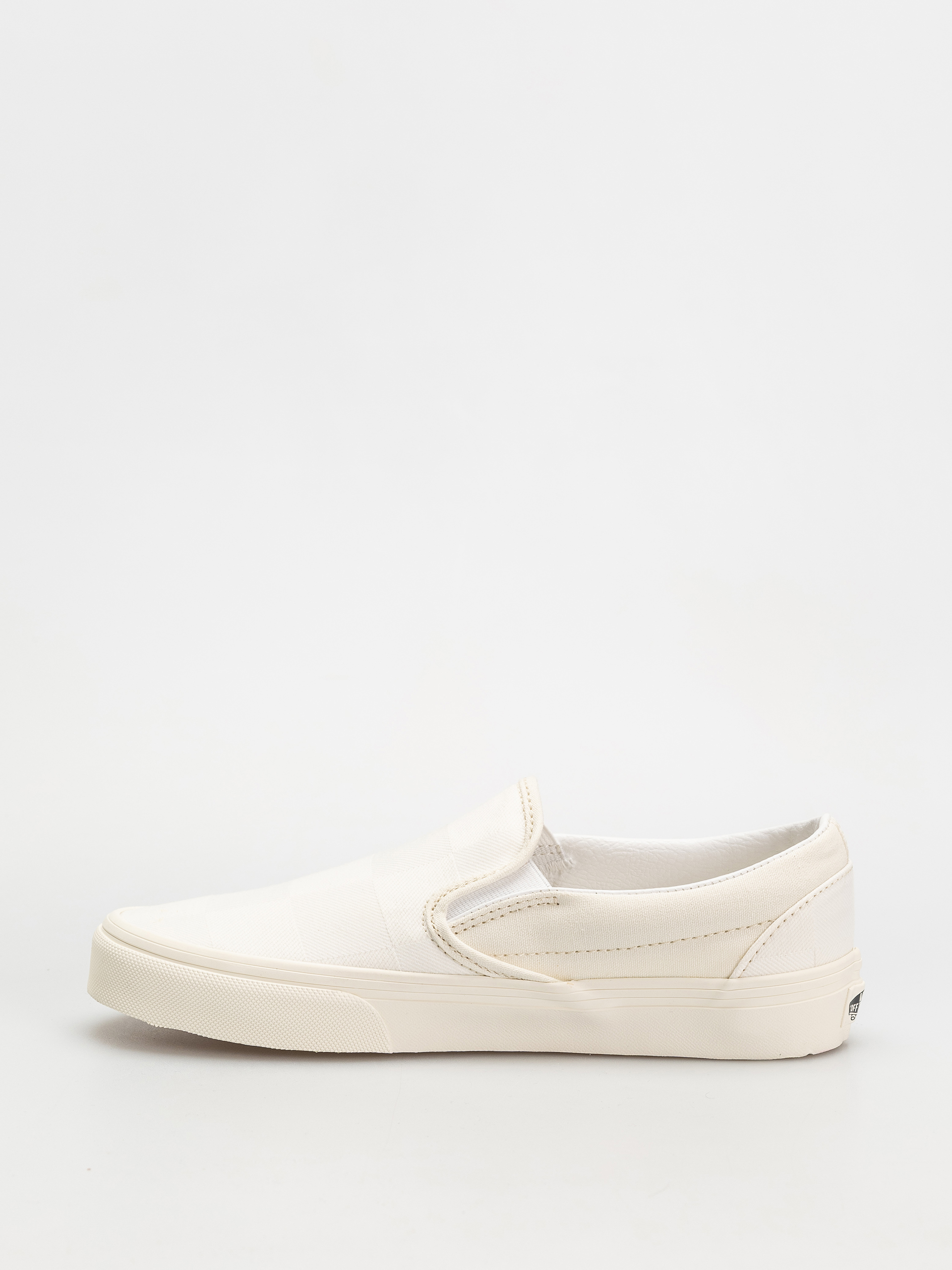 Pantofi Vans Classic Slip On (mono checkerboard white)