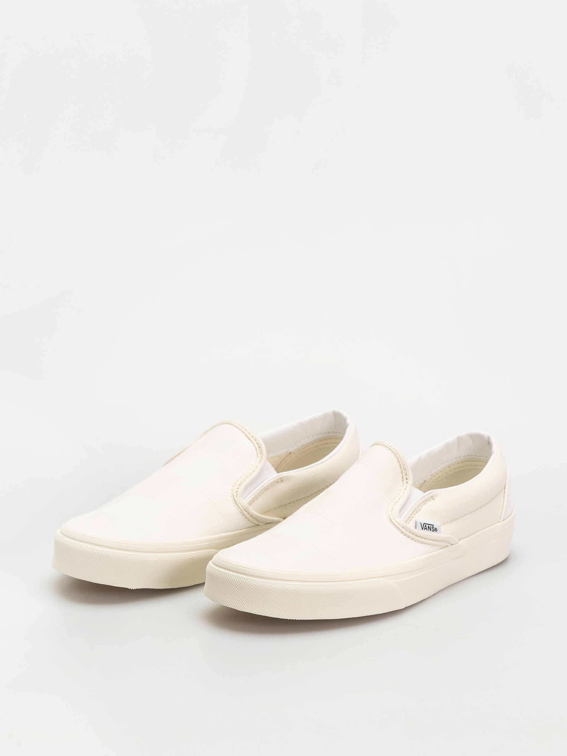 Pantofi Vans Classic Slip On (mono checkerboard white)