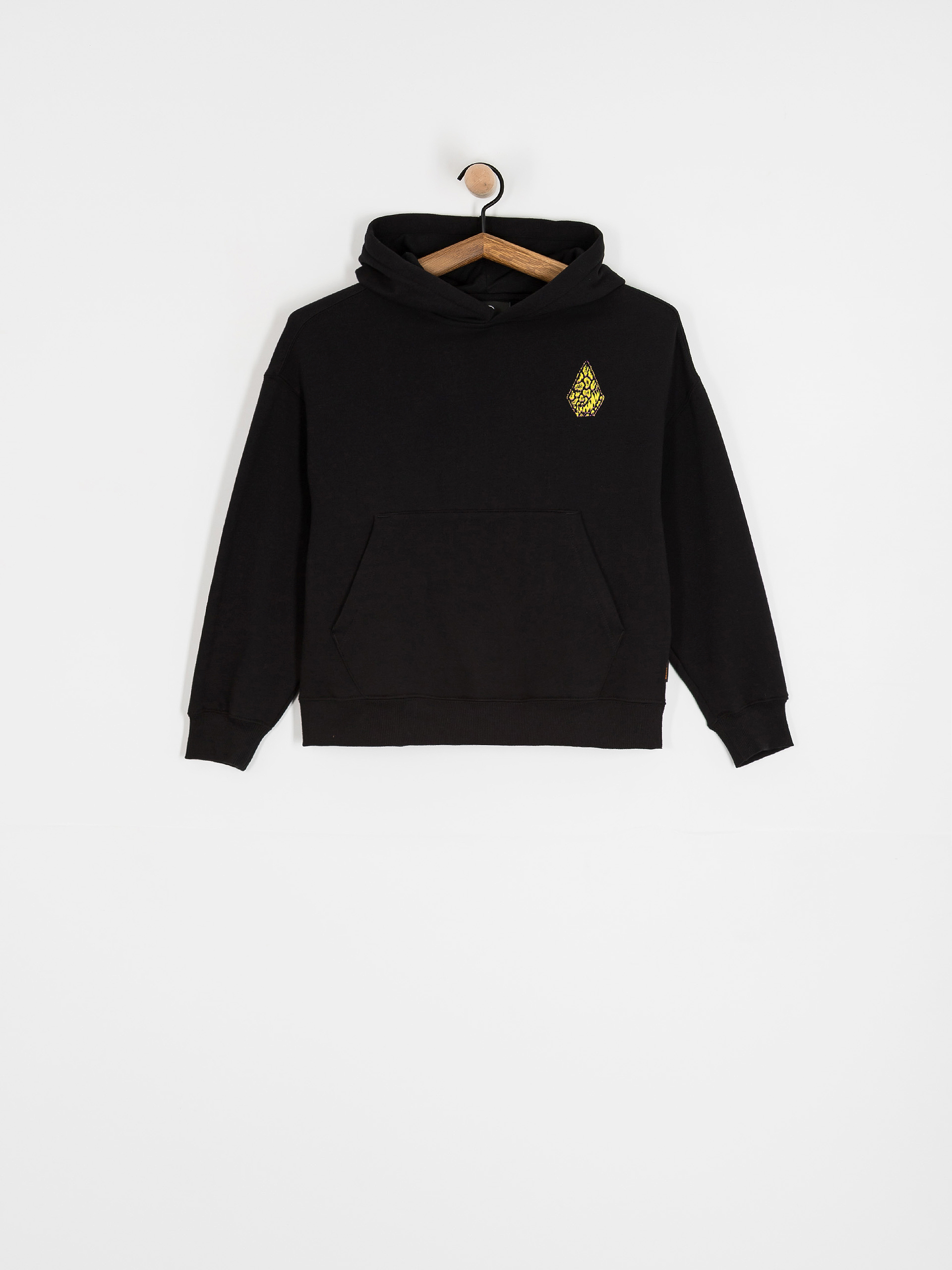 Hanorac cu glugă Volcom Fa Tetsunori HD JR (black)