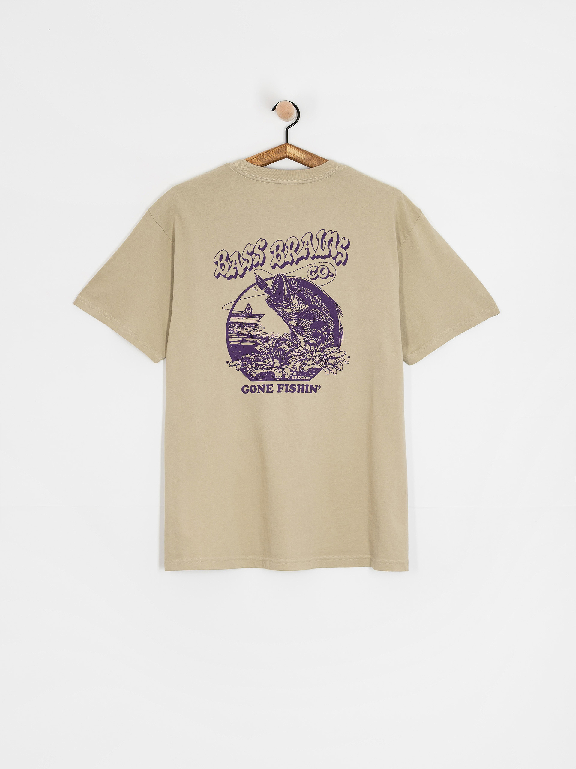 Tricou Brixton Bass Brains Gf (sustained grey)