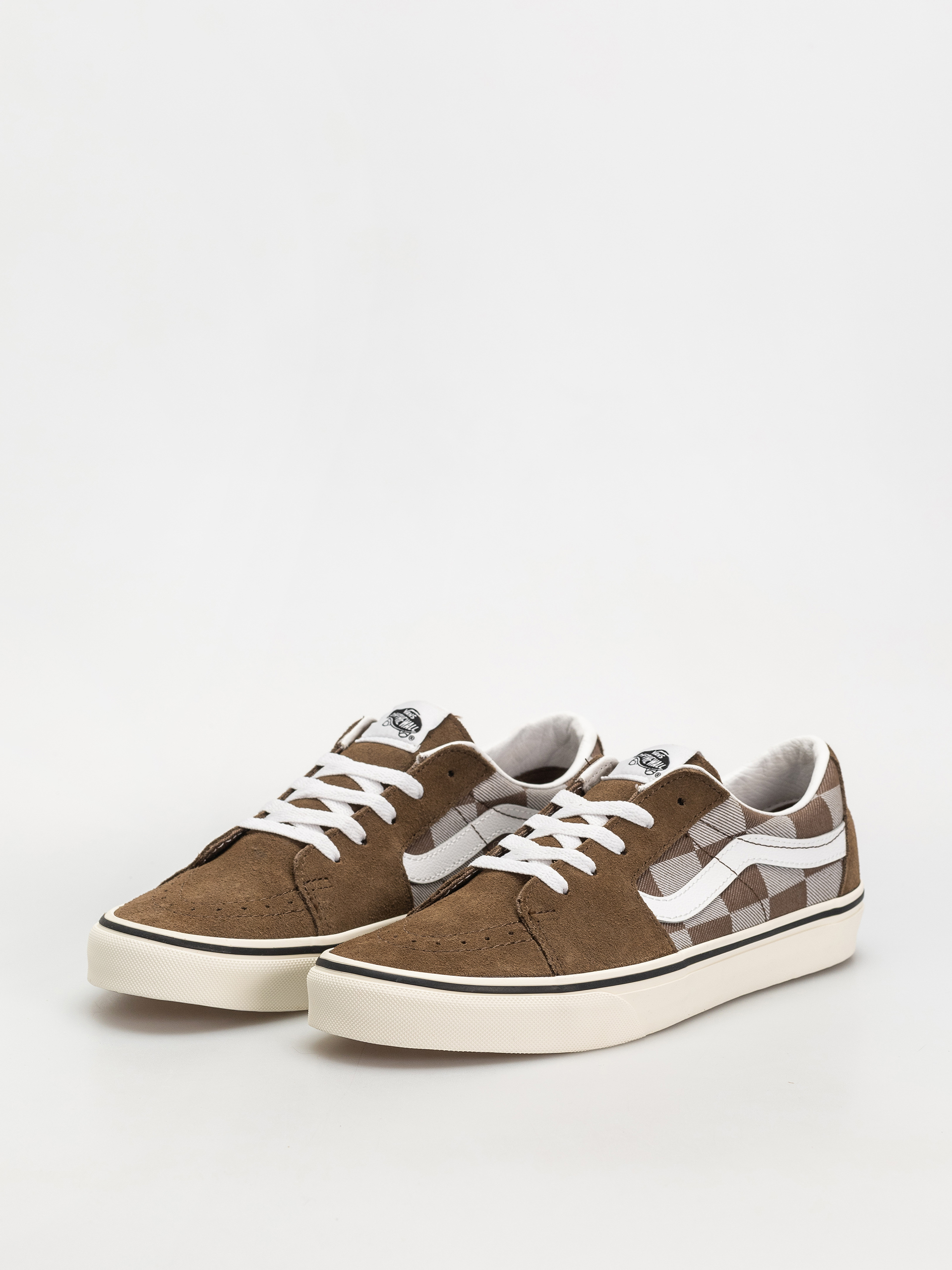 Pantofi Vans Sk8 Low (mono checkerboard brown)