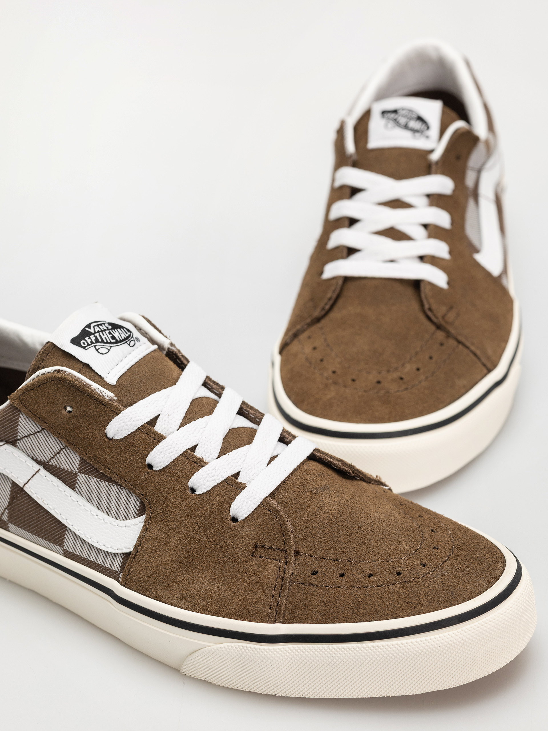 Pantofi Vans Sk8 Low (mono checkerboard brown)