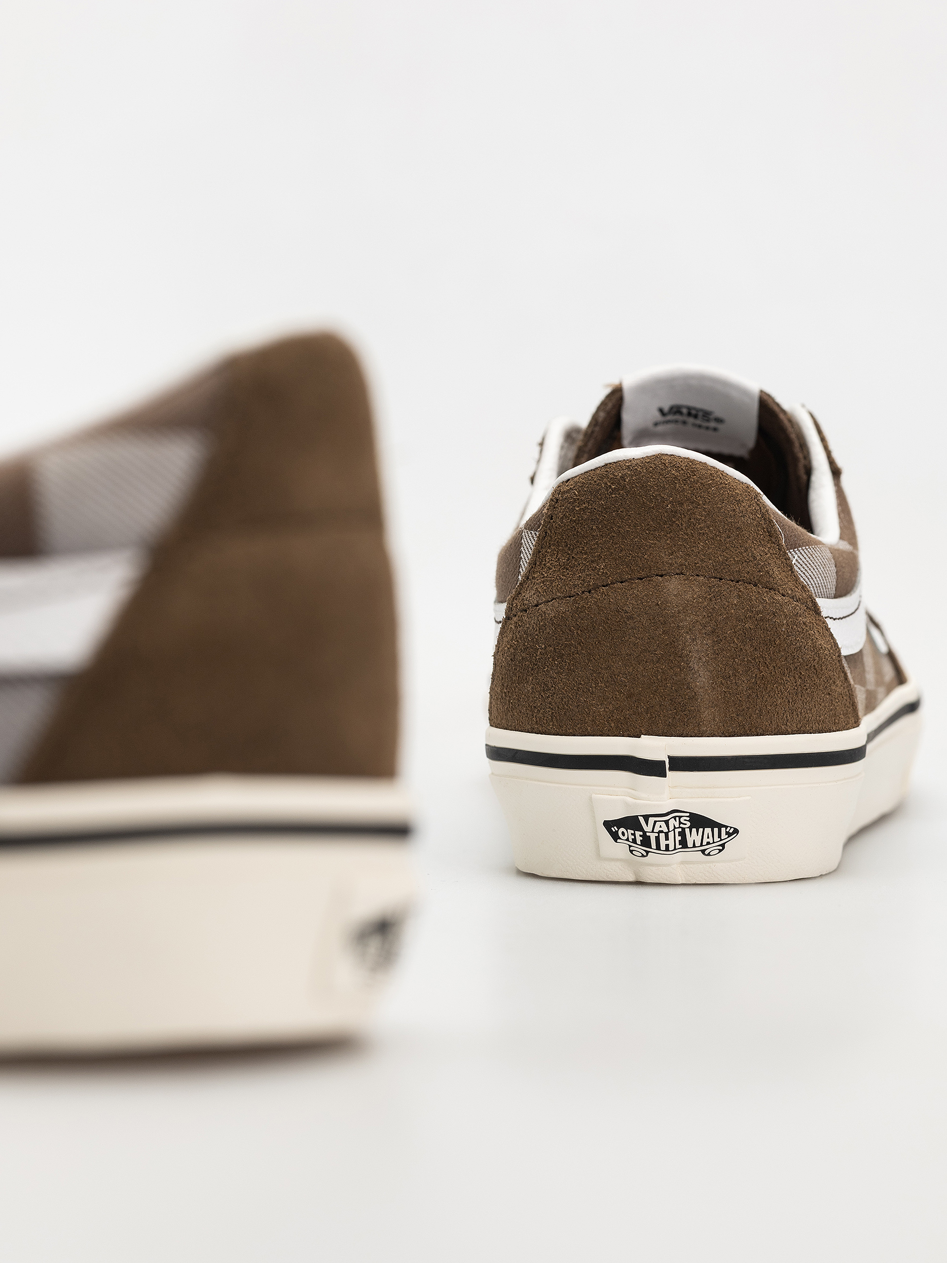 Pantofi Vans Sk8 Low (mono checkerboard brown)