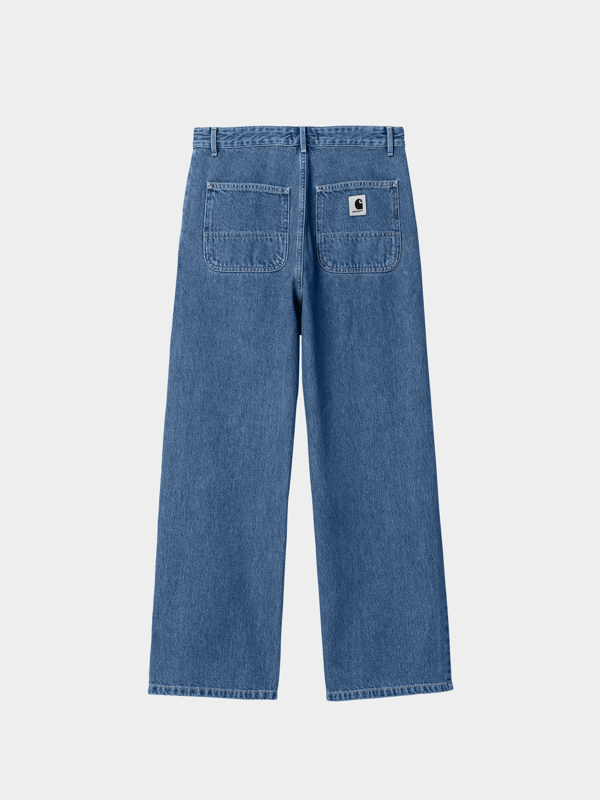 Pantaloni Carhartt WIP Simple Wmn (blue)