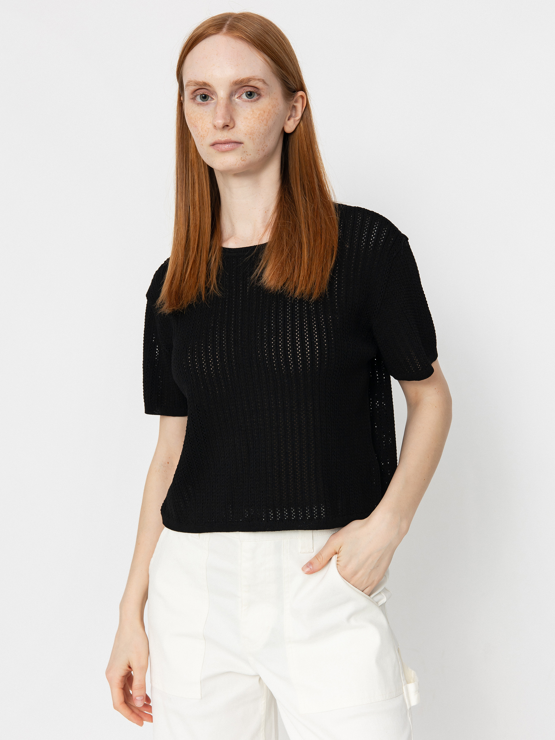 Tricou Volcom Meshy Beach Wmn (black)